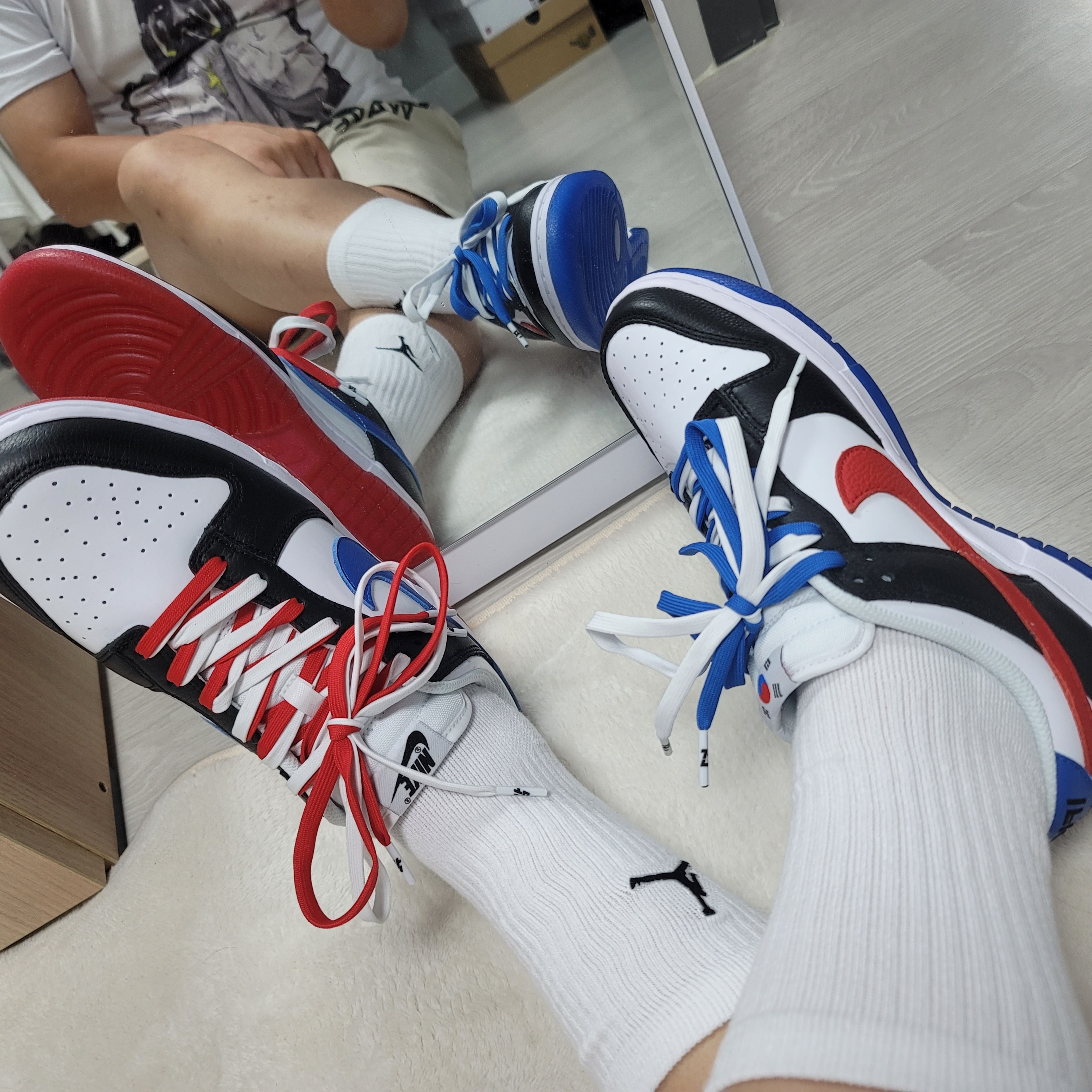 Nike Dunk Low SE Seoul 착용 스타일 - 1