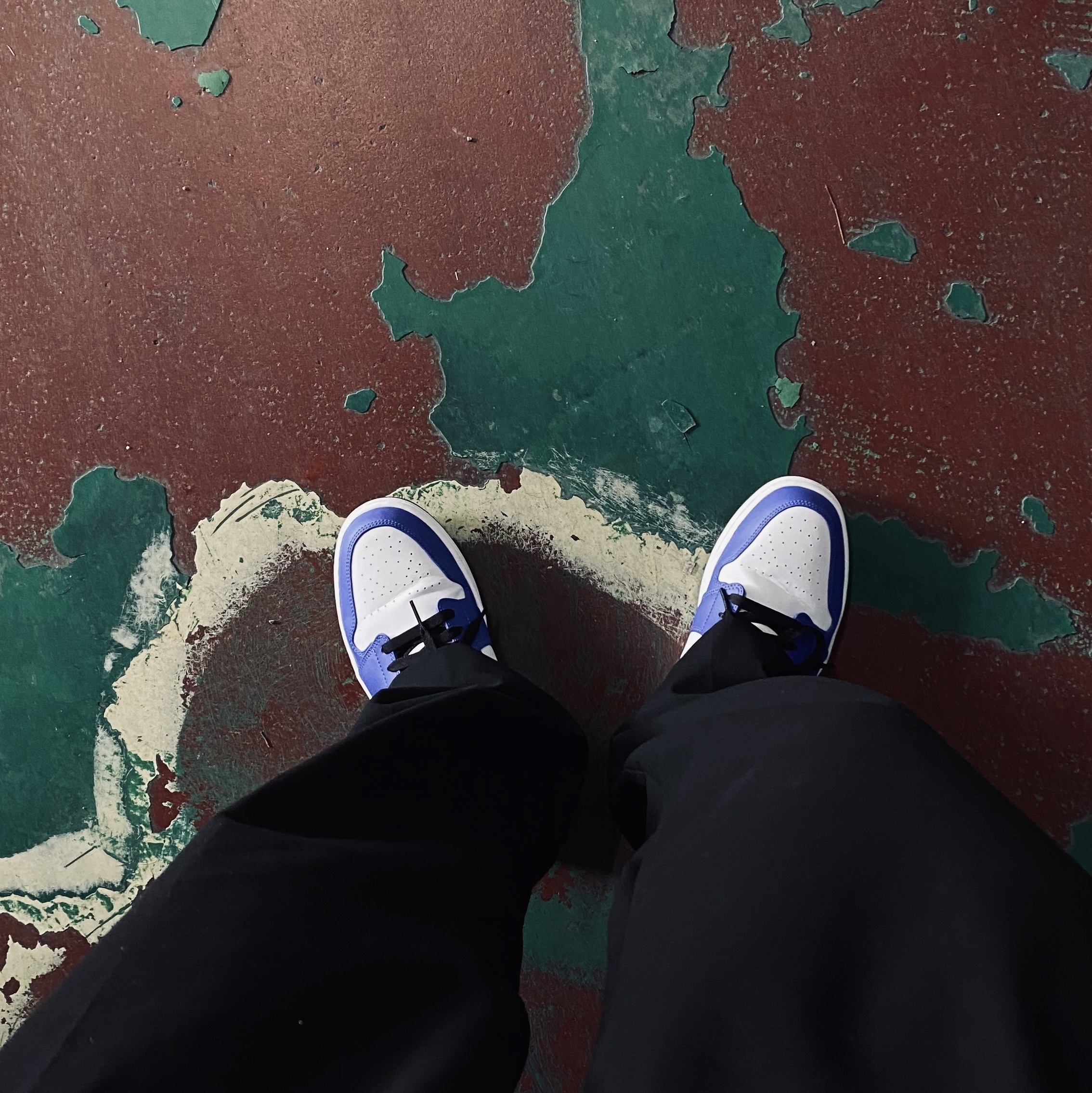 Jordan 1 Low Hyper Royal 착용 스타일