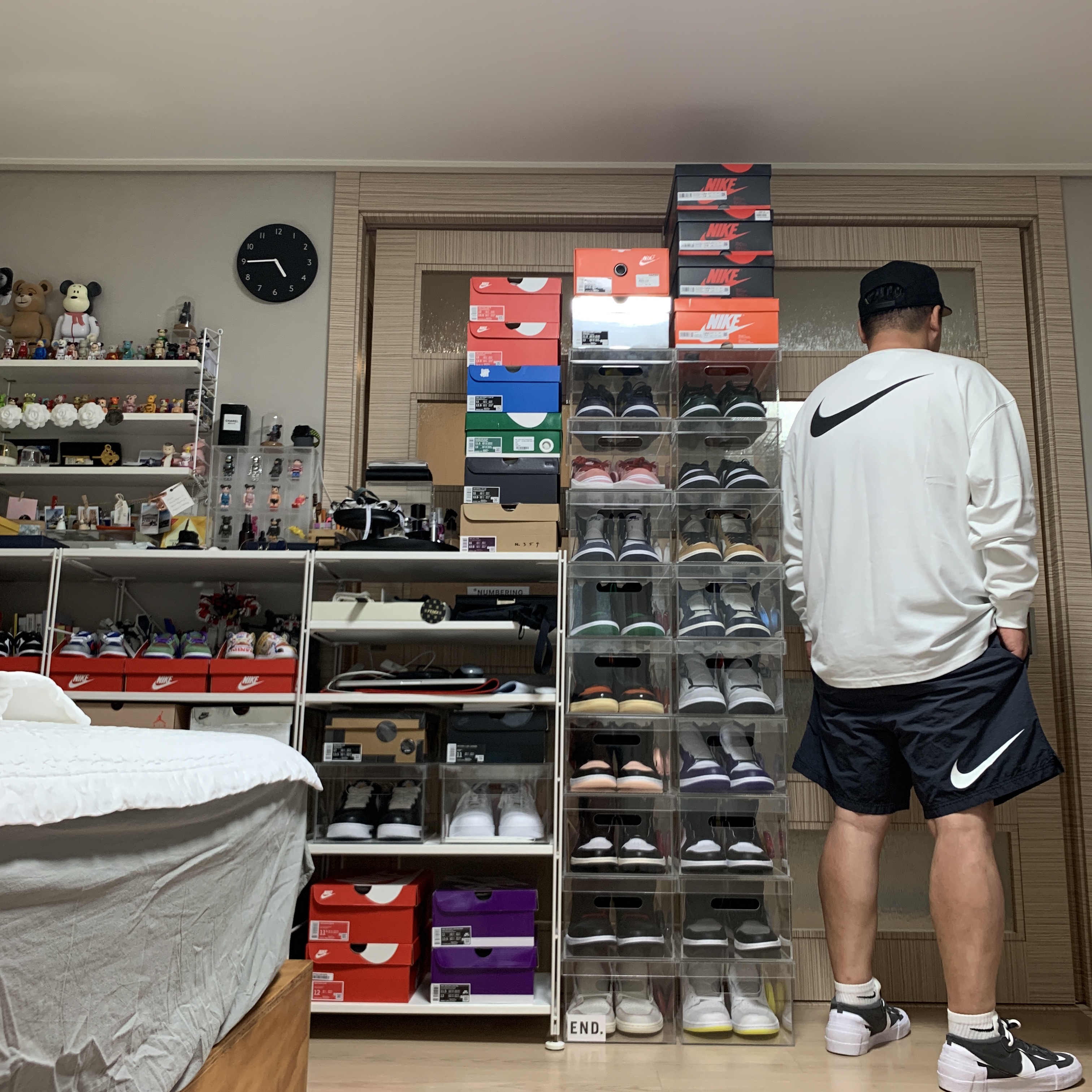 Nike x Sacai Blazer Low Iron Grey 착용 스타일