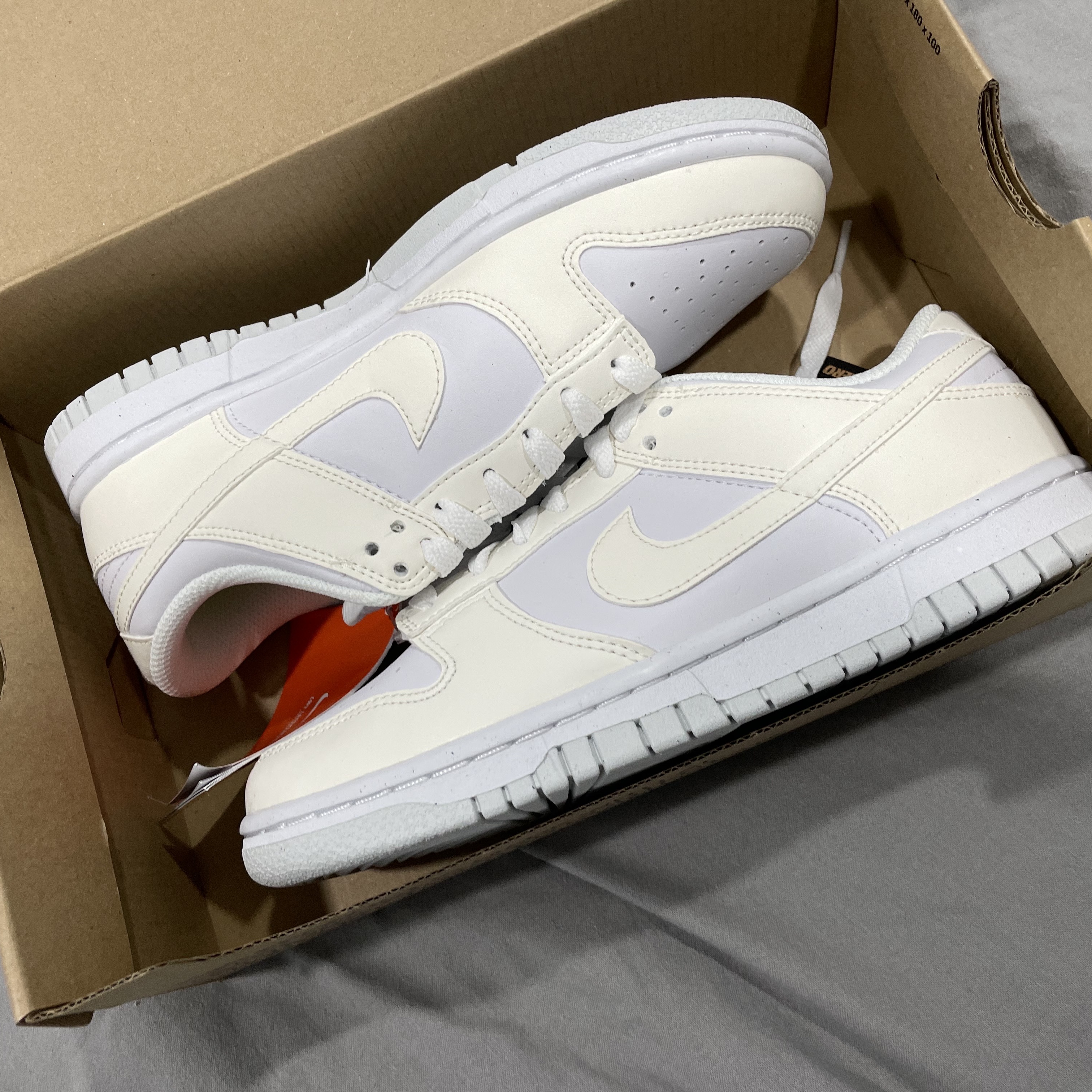 (W) Nike Dunk Low Next Nature Sail 착용 스타일 - 3