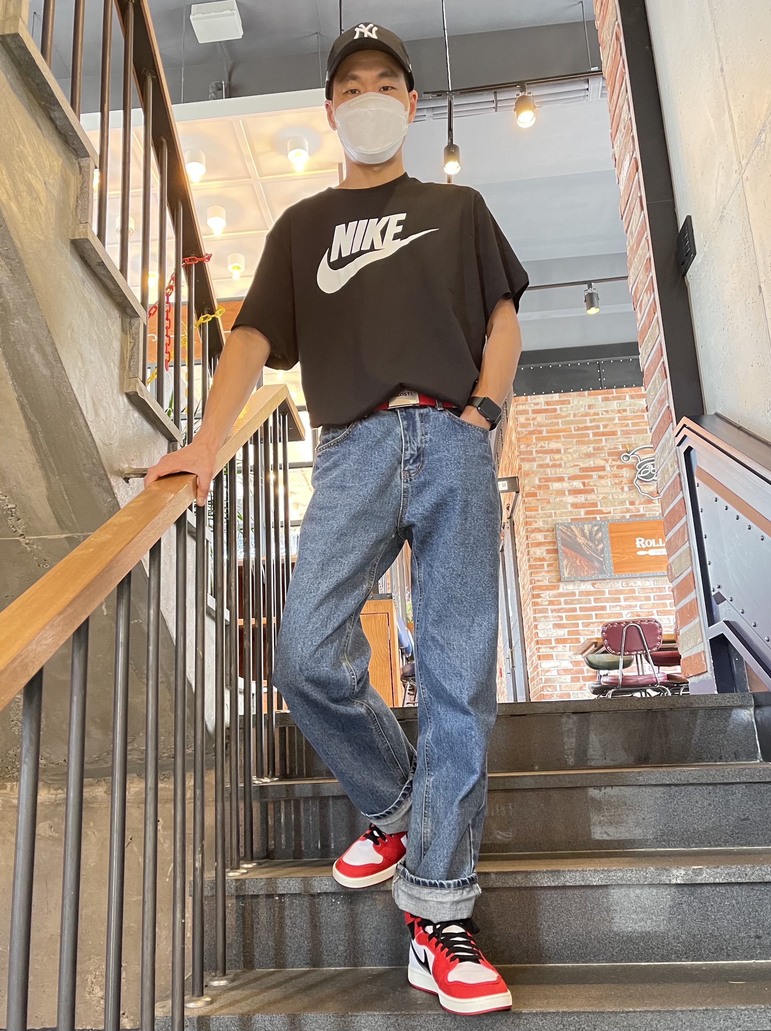 Jordan 1 KO Chicago 2021 착용 스타일 - 1
