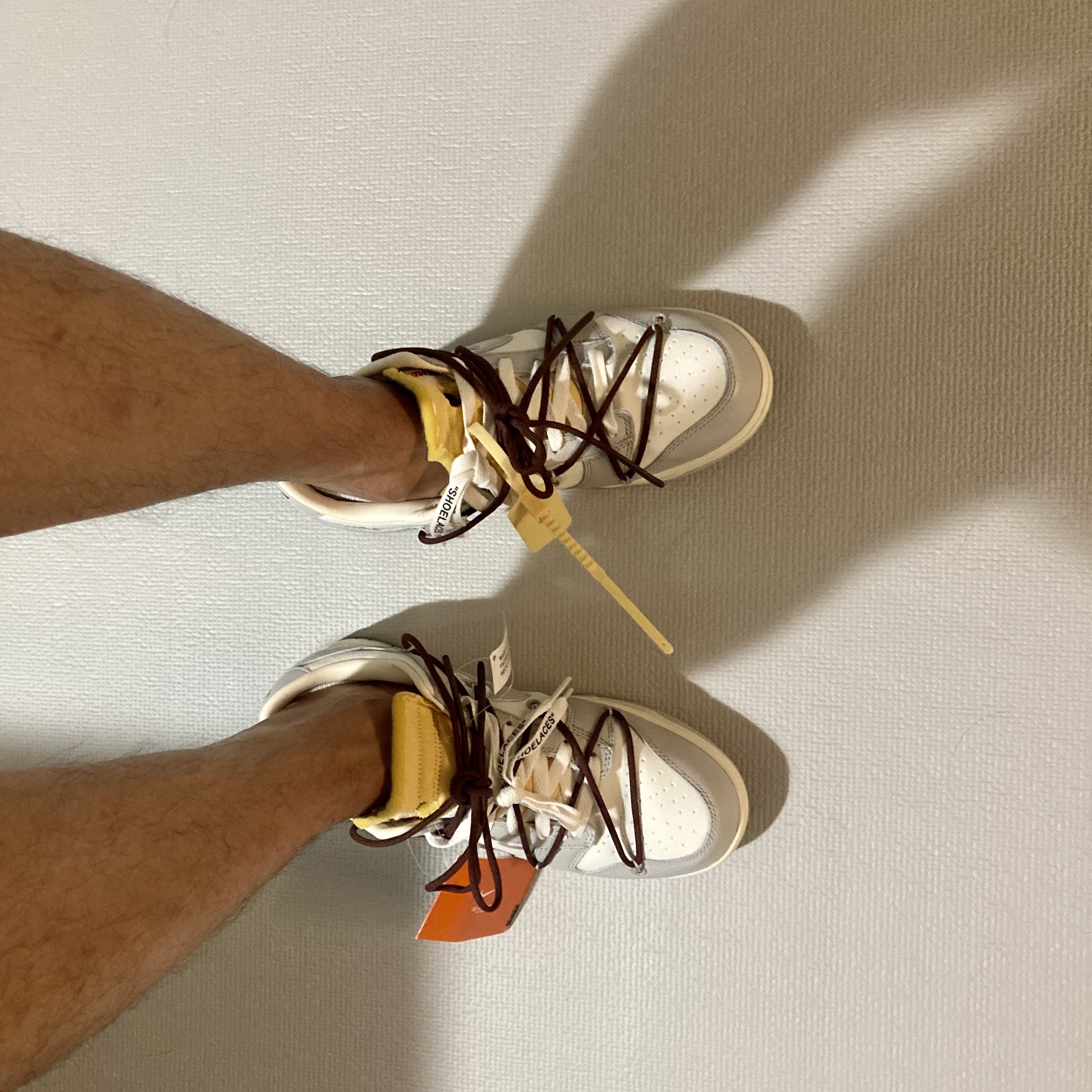 Nike x Off-White Dunk Low The 50 - Lot 46 착용 스타일 - 1
