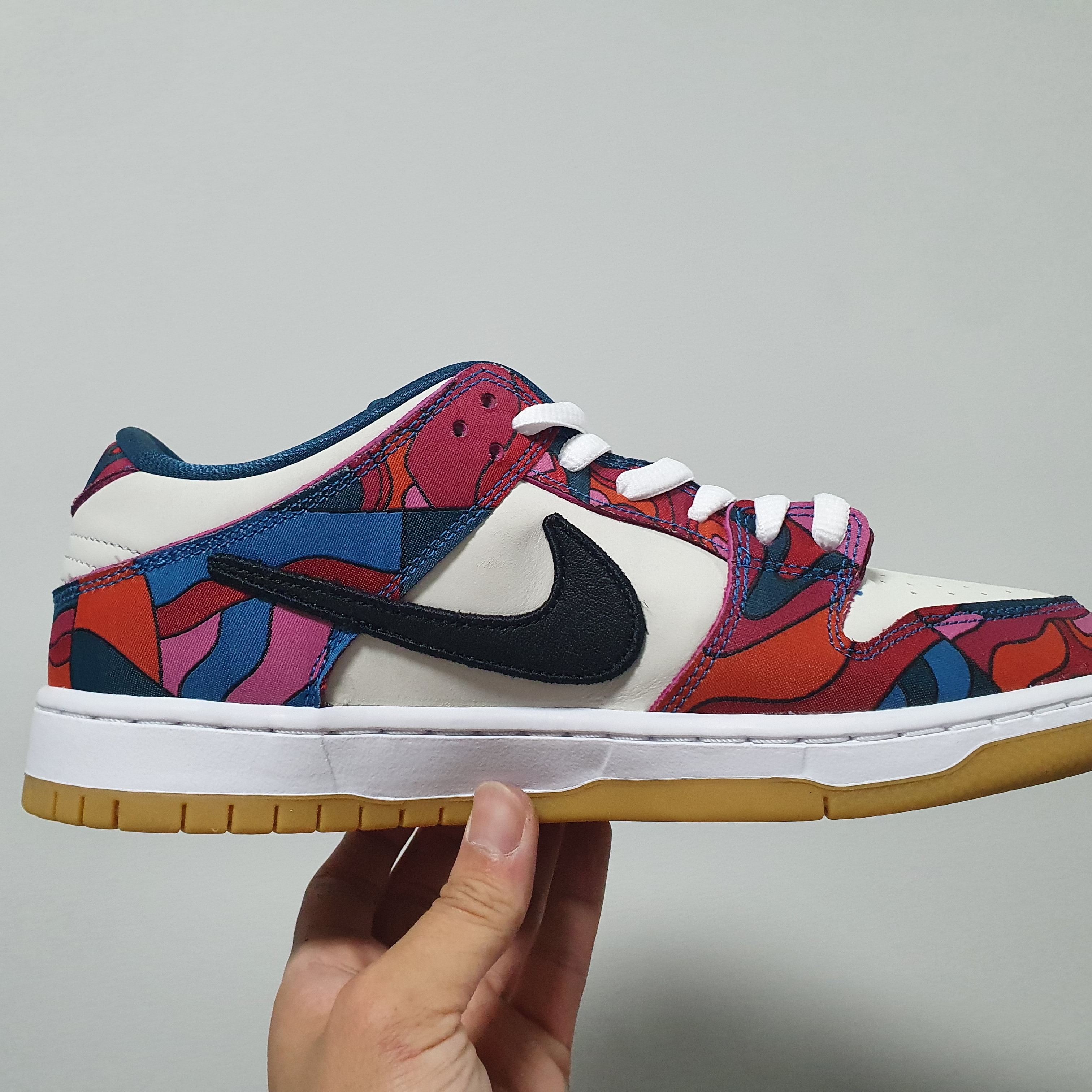 Nike x Parra SB Dunk Low Pro Abstract Art 착용 스타일 - 2