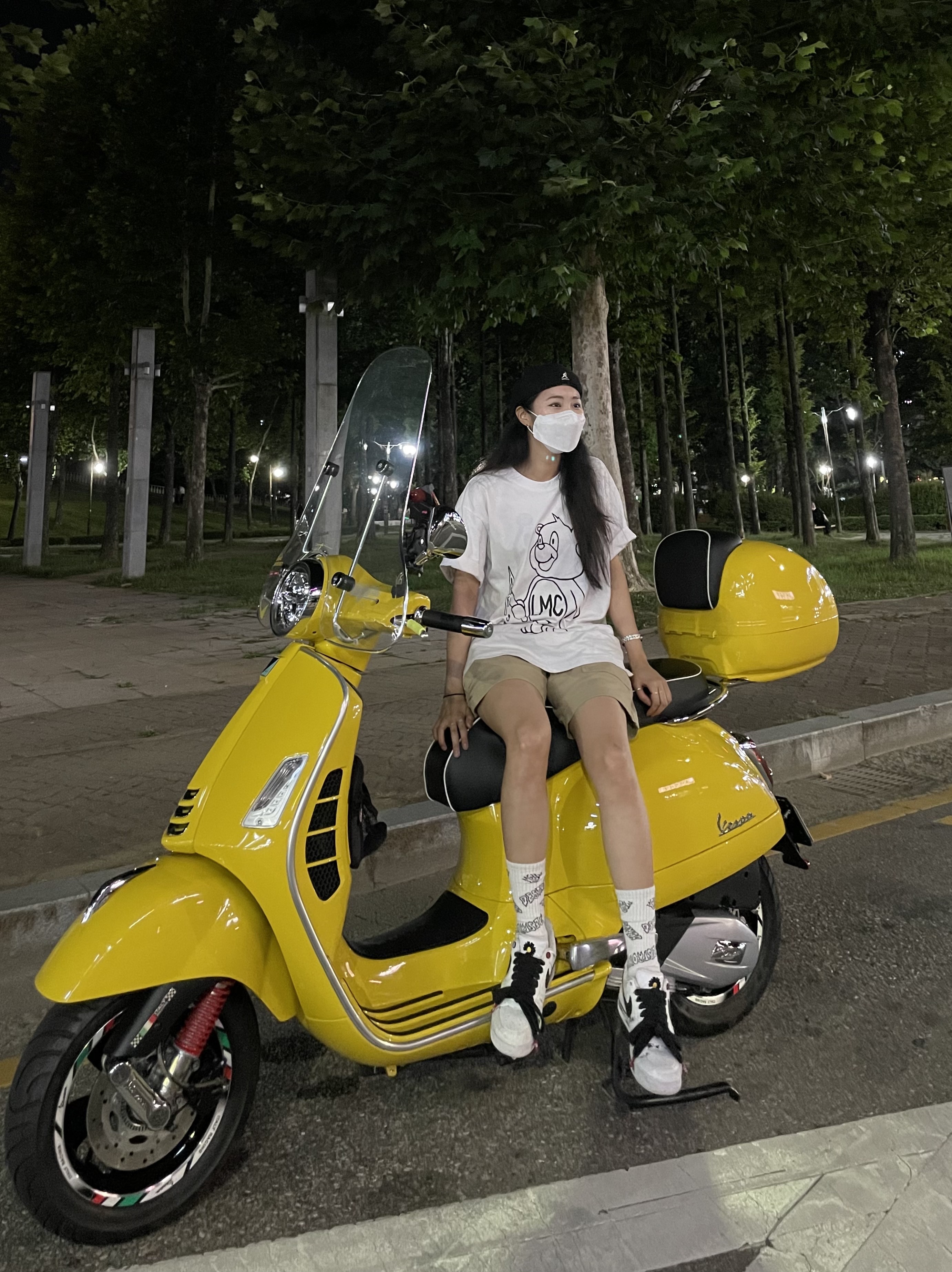 Nike x Peaceminusone Air Force 1 Low Para-Noise 2.0 착용 스타일