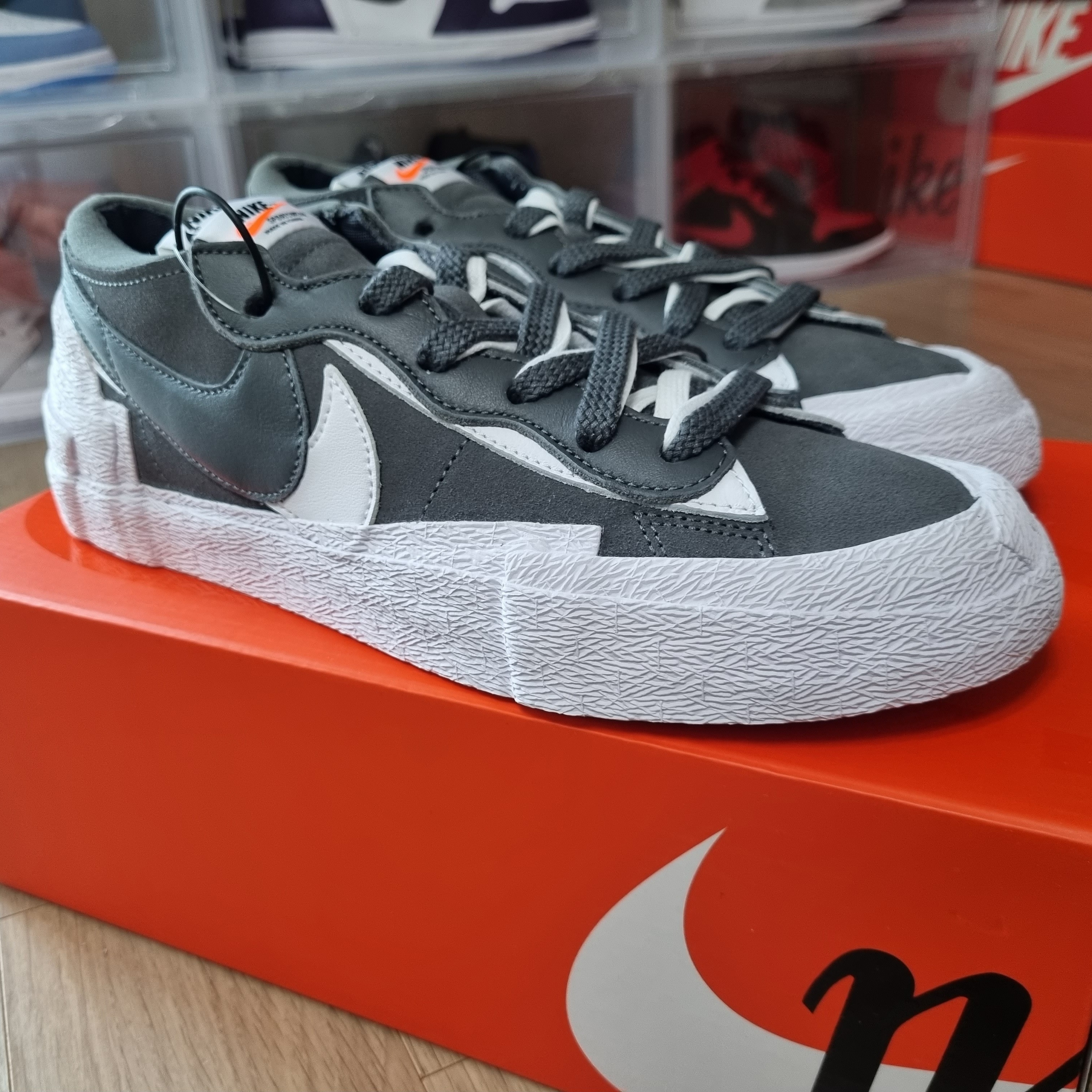 Nike x Sacai Blazer Low Iron Grey 착용 스타일