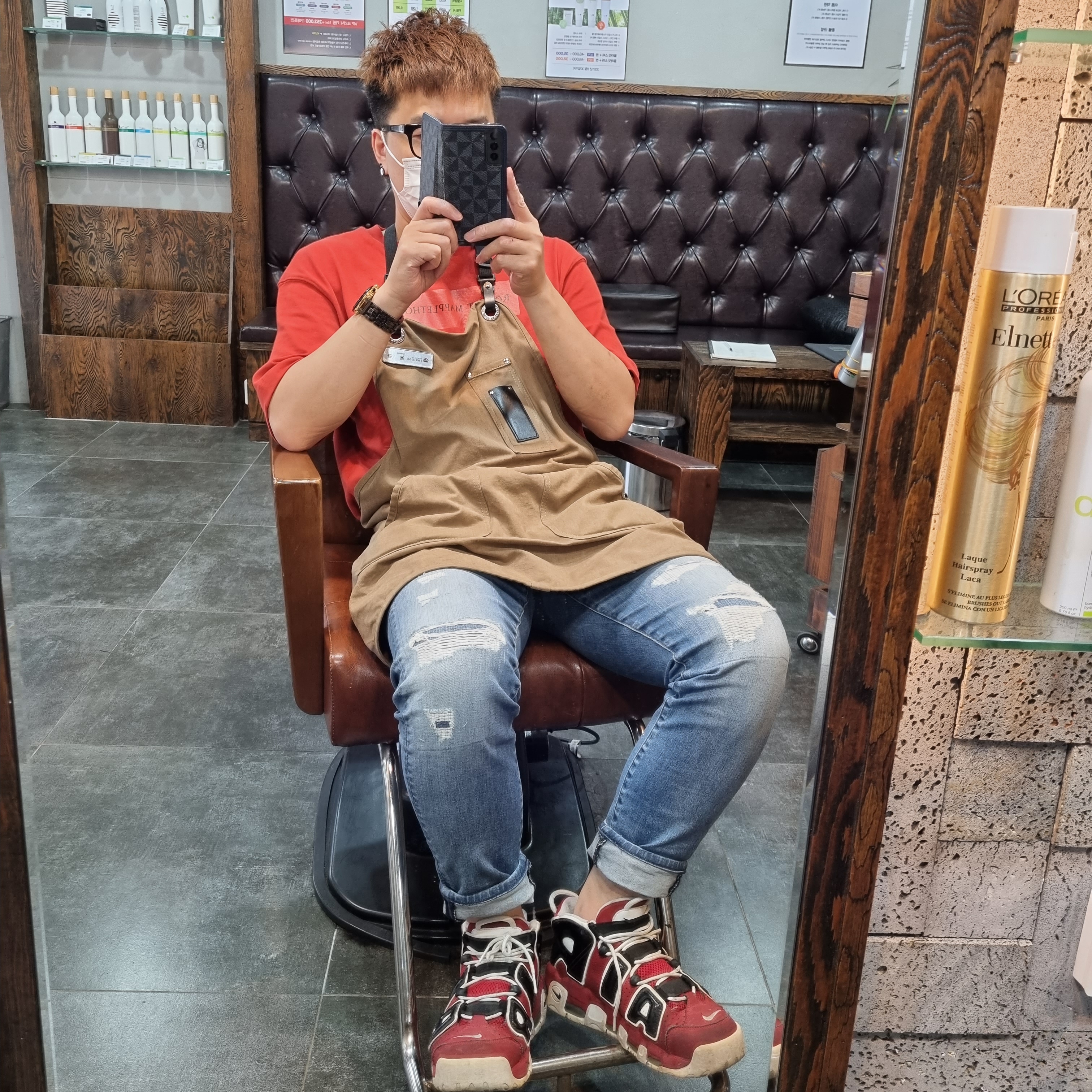 Nike Air More Uptempo 96 Bulls 2017 착용 스타일