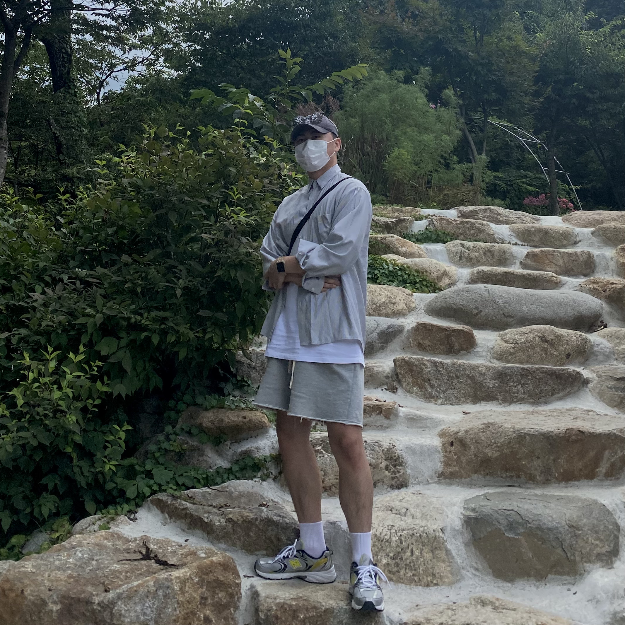 New Balance 530 Silver 착용 스타일