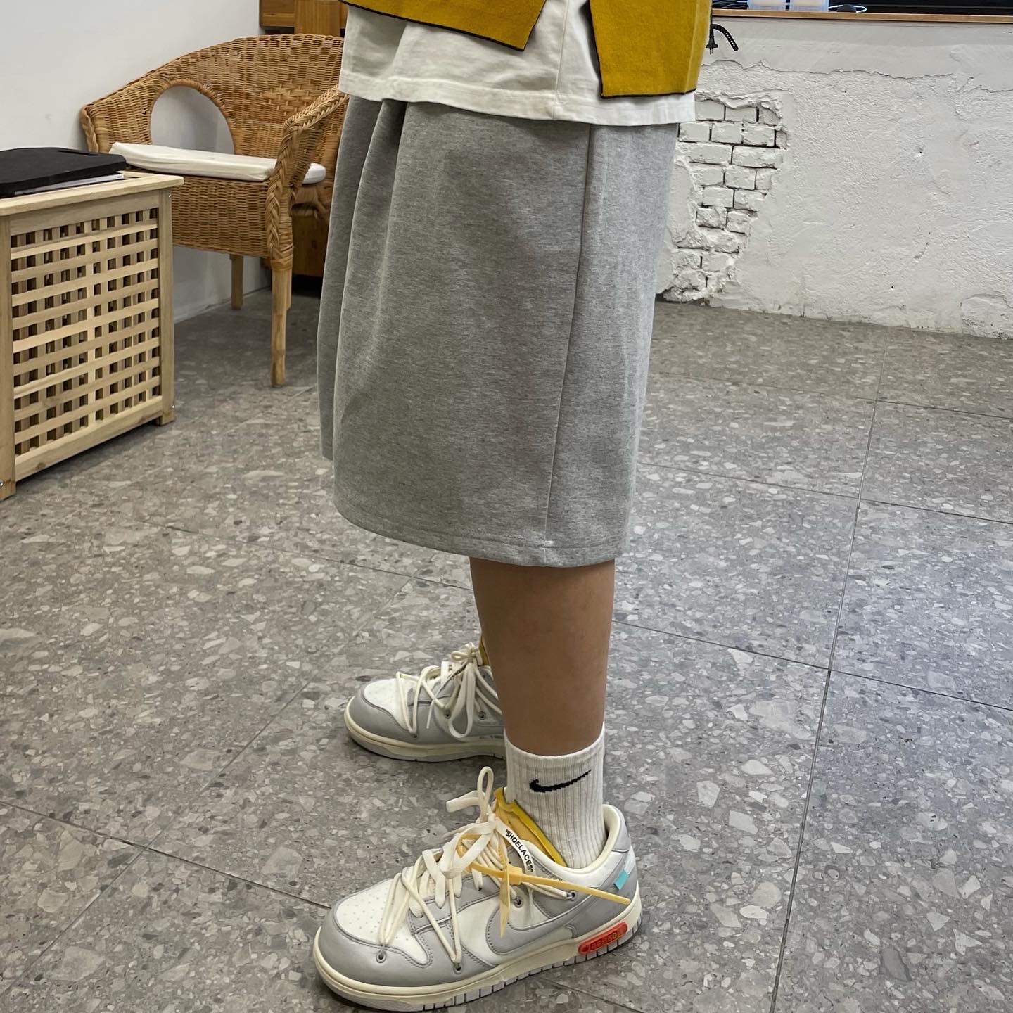 Nike x Off-White Dunk Low The 50 - Lot 46 착용 스타일 - 3
