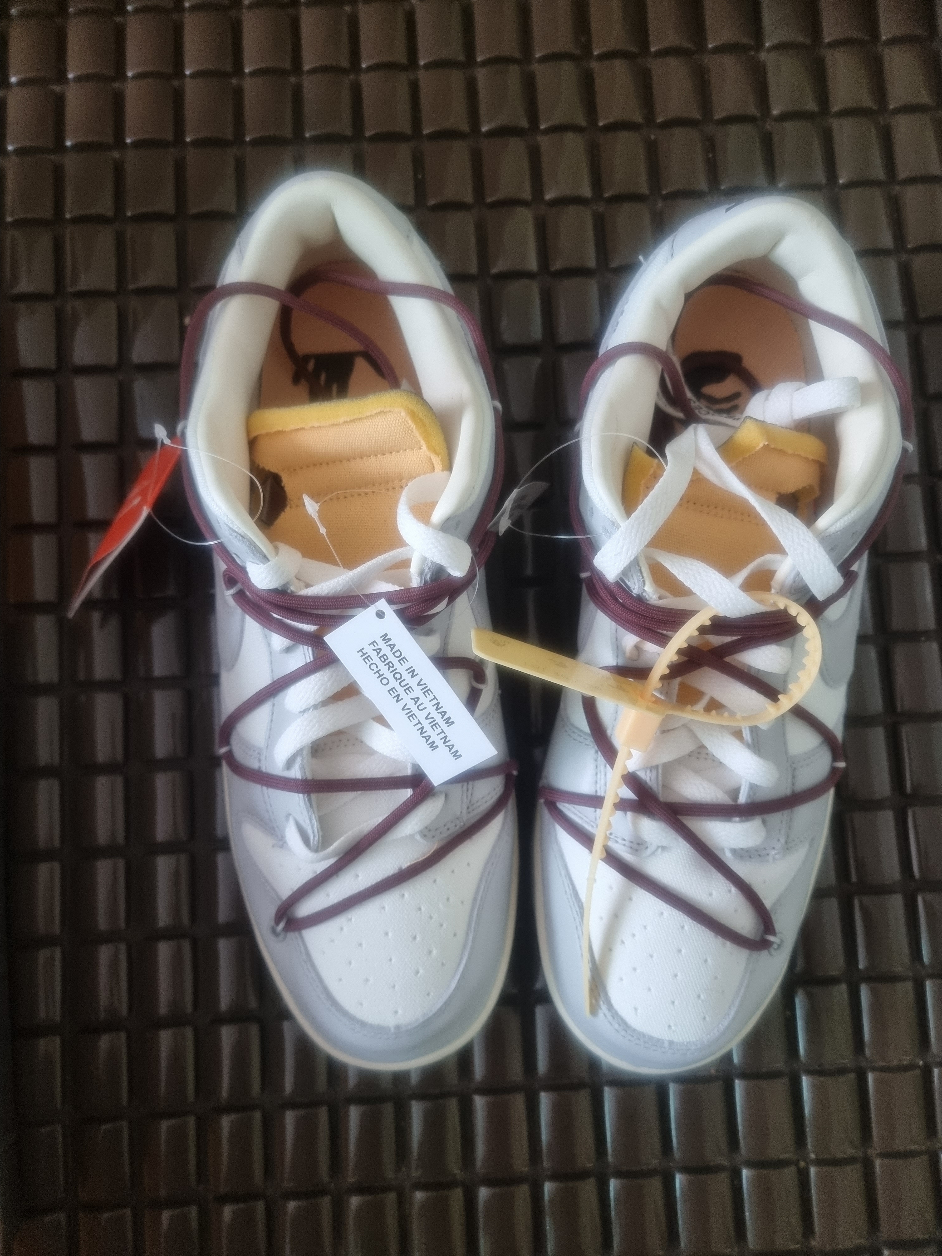 Nike x Off-White Dunk Low The 50 - Lot 46 착용 스타일
