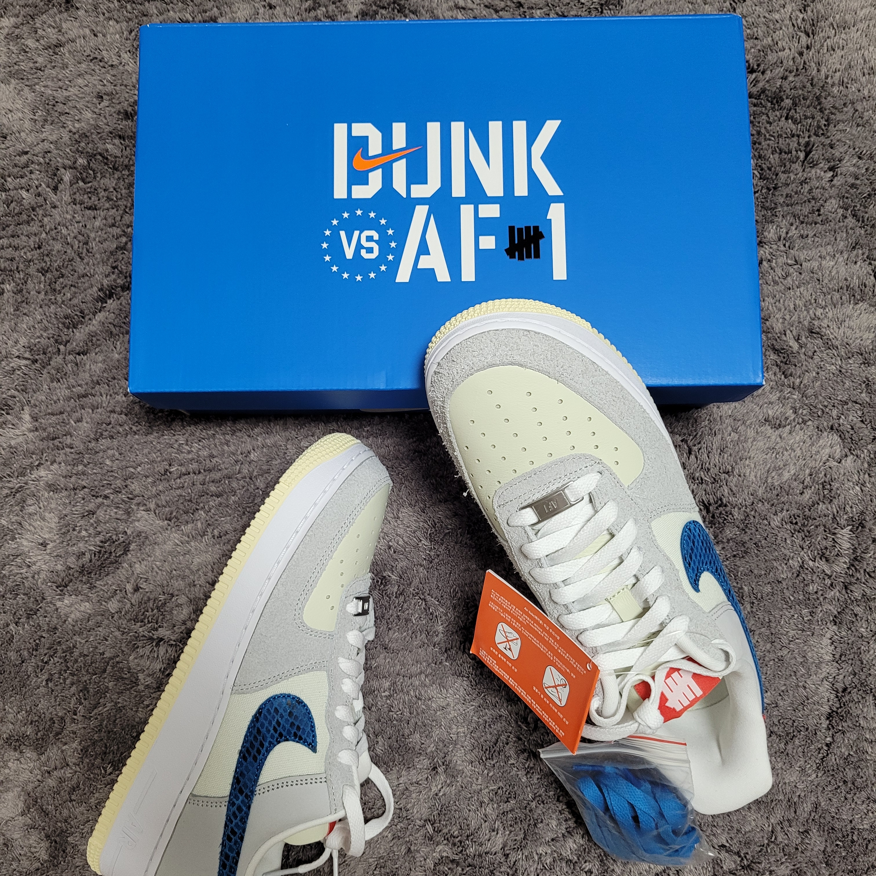 Nike x Undefeated Air Force 1 Low SP 5 On It 착용 스타일 - 2