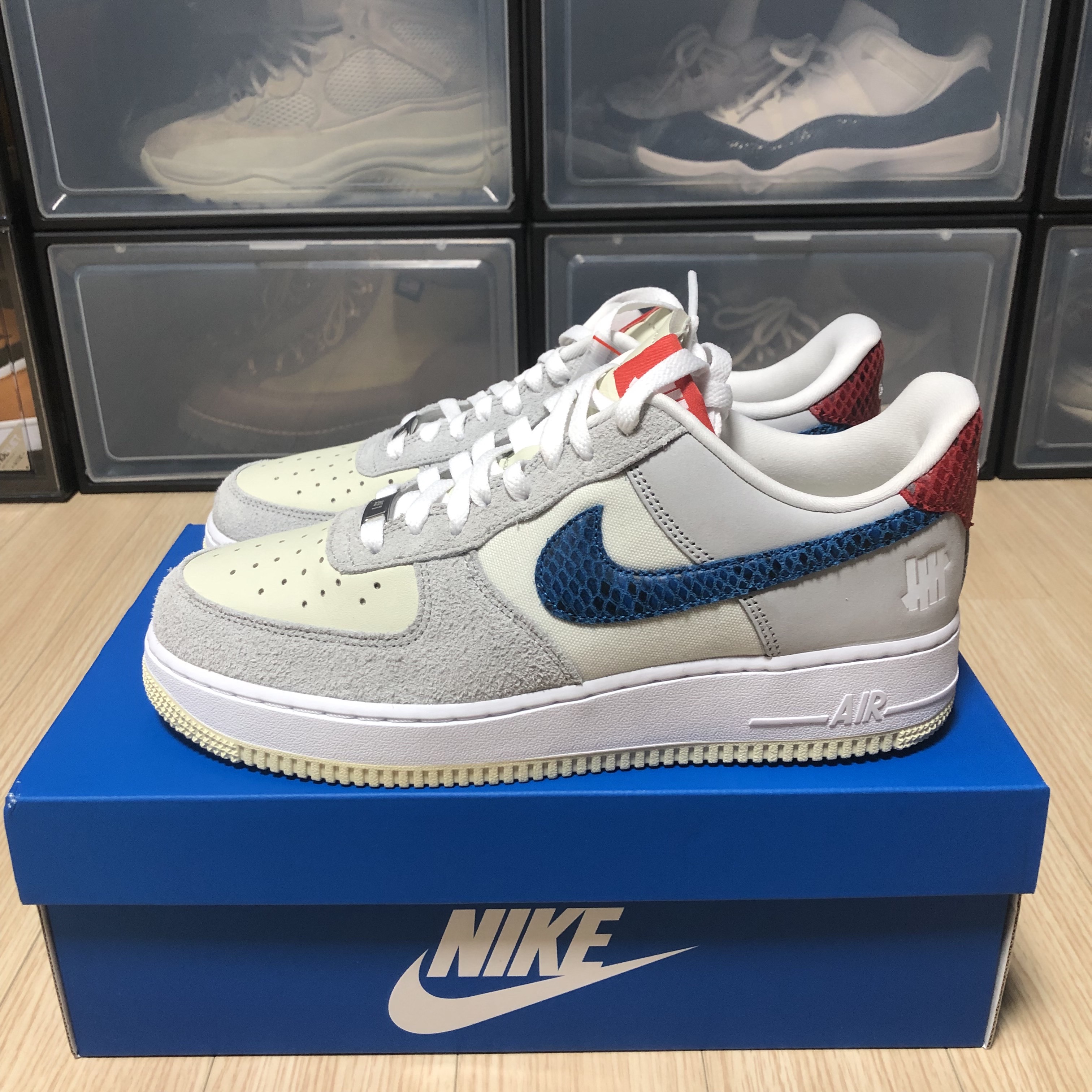 Nike x Undefeated Air Force 1 Low SP 5 On It 착용 스타일 - 1