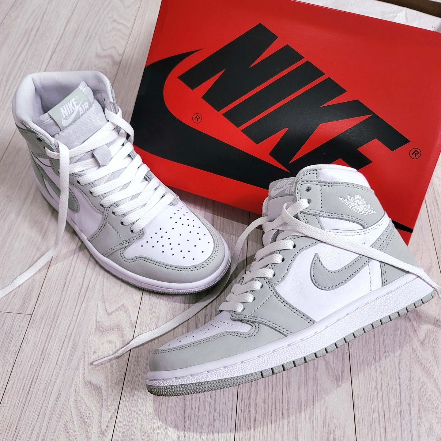 (W) Jordan 1 Retro High OG Seafoam 착용 스타일