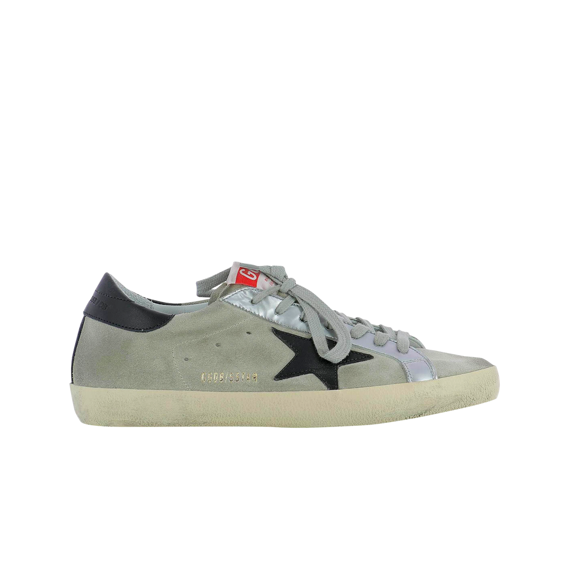 골든구스 슈퍼스타 샌드 실버 블랙탭 스니커즈