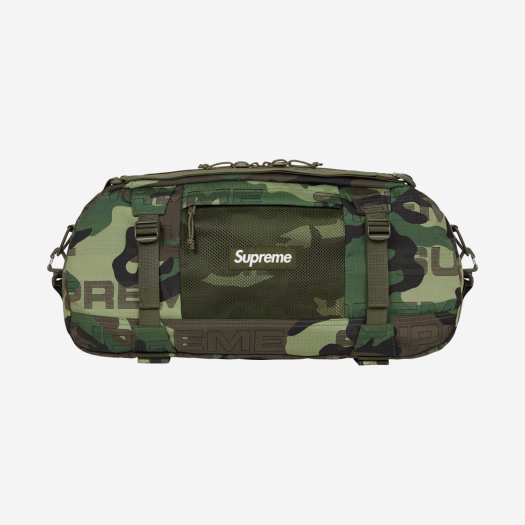 Supreme Vanson Leathers Cordura Mesh Duffle Bag Red Camo - SS22 - US