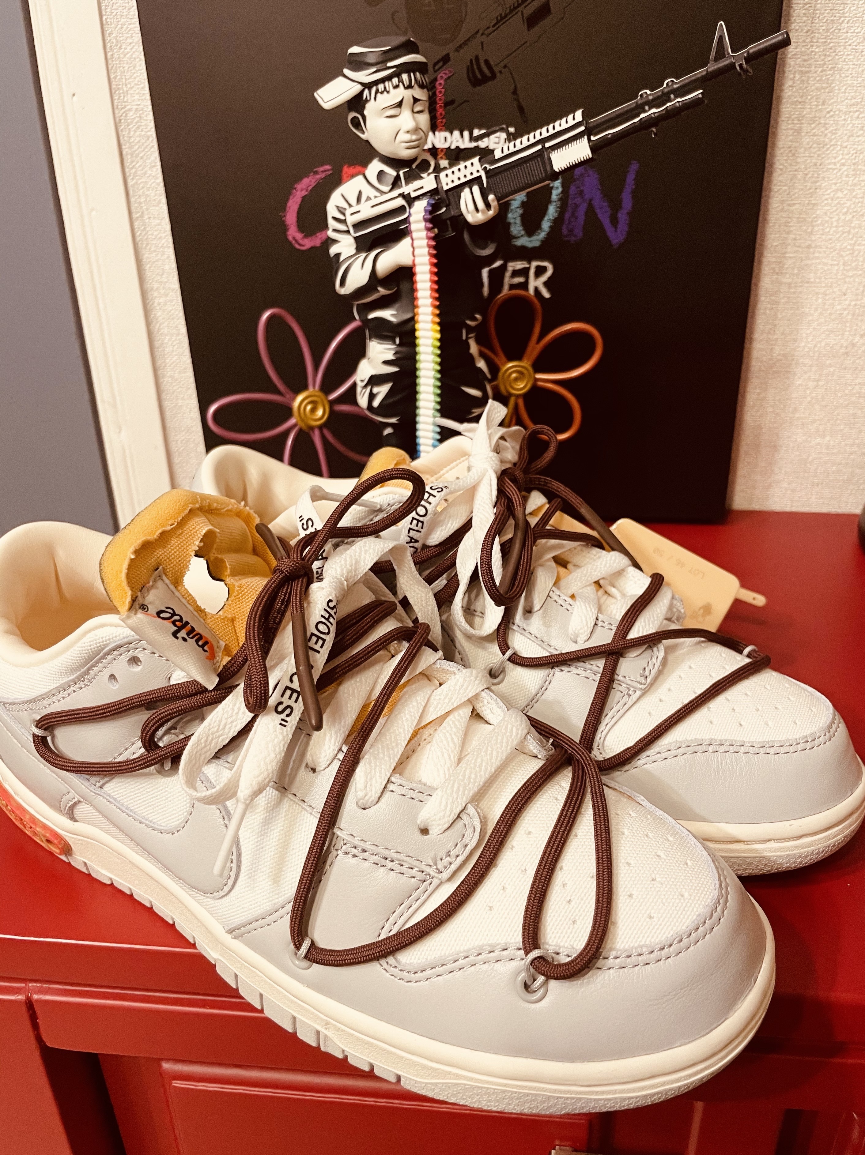 Nike x Off-White Dunk Low The 50 - Lot 46 착용 스타일 - 3