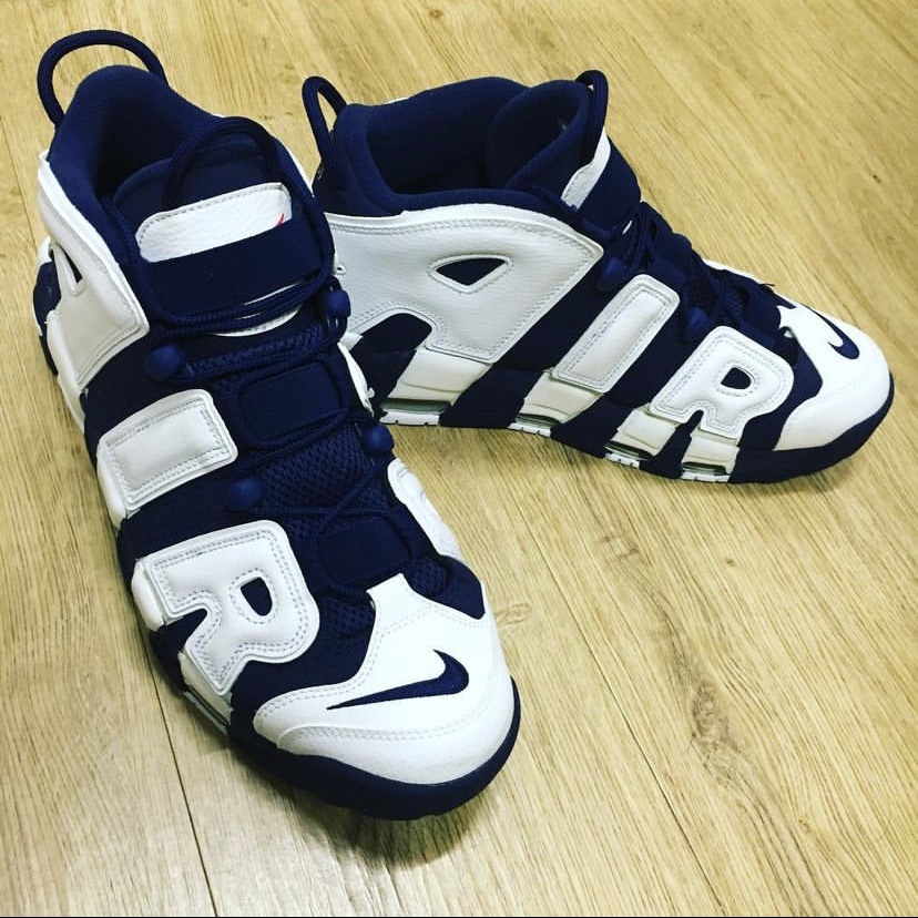 Nike Air More Uptempo Olympic 2020 착용 스타일