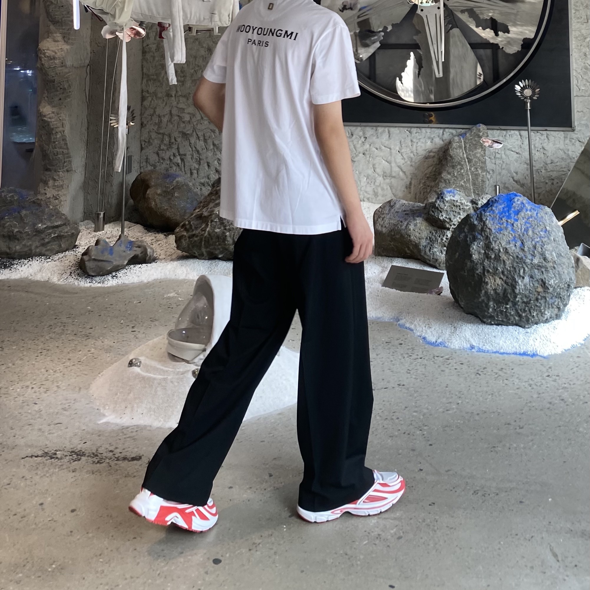 Reebok x Kanghyuk Premier Road Modern White Red  착용 스타일
