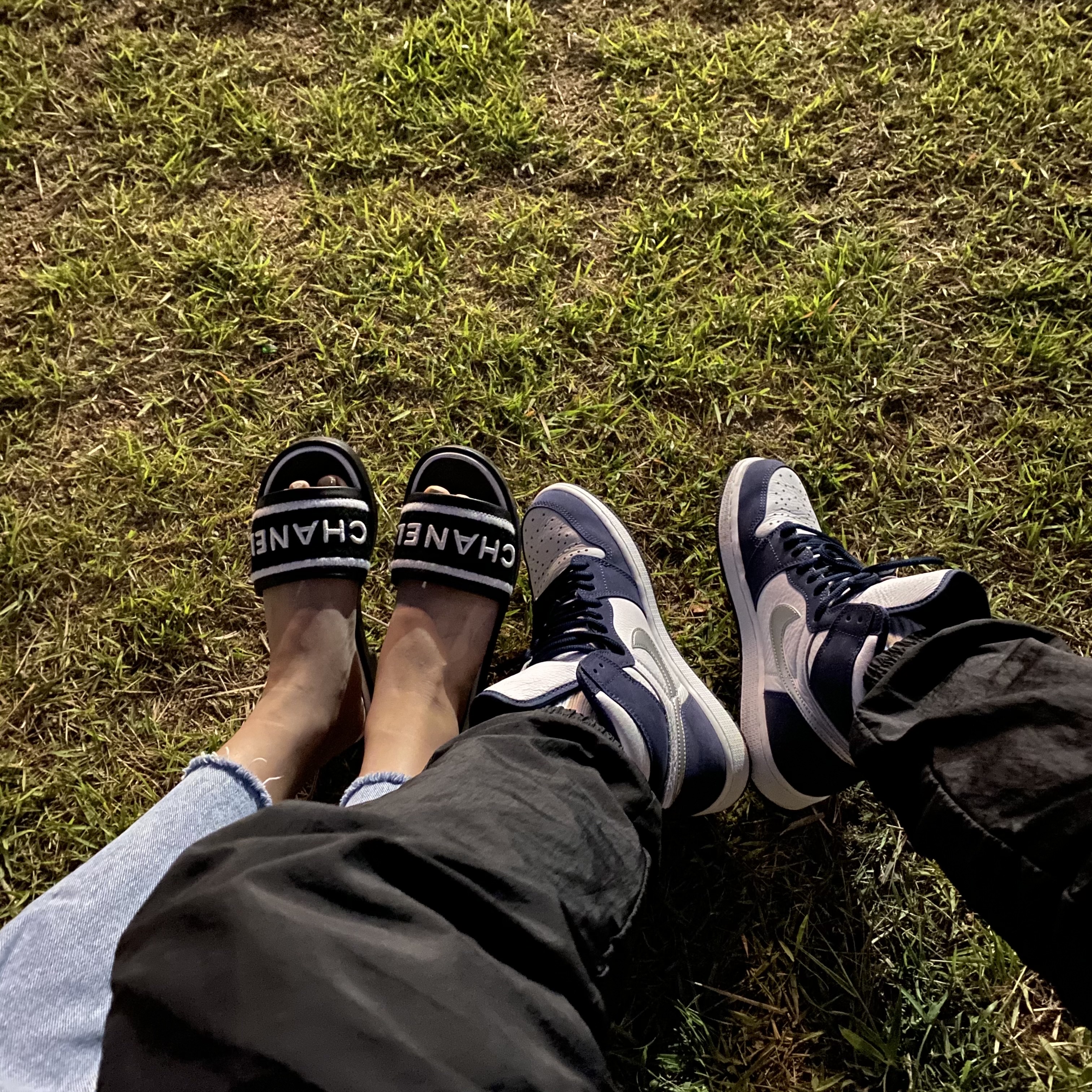 Jordan 1 Retro High OG CO.JP Midnight Navy 착용 스타일