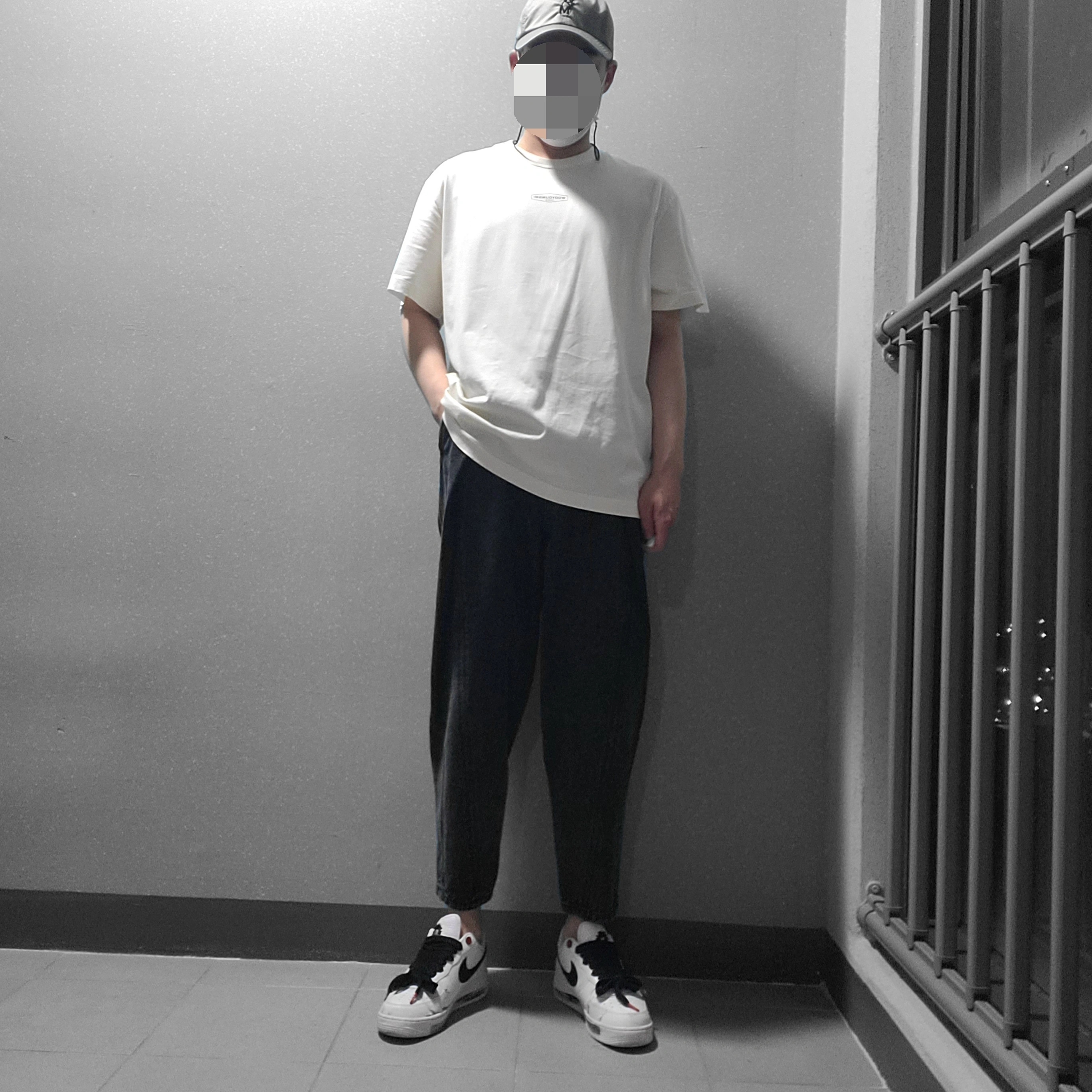 Nike x Peaceminusone Air Force 1 Low Para-Noise 2.0 착용 스타일