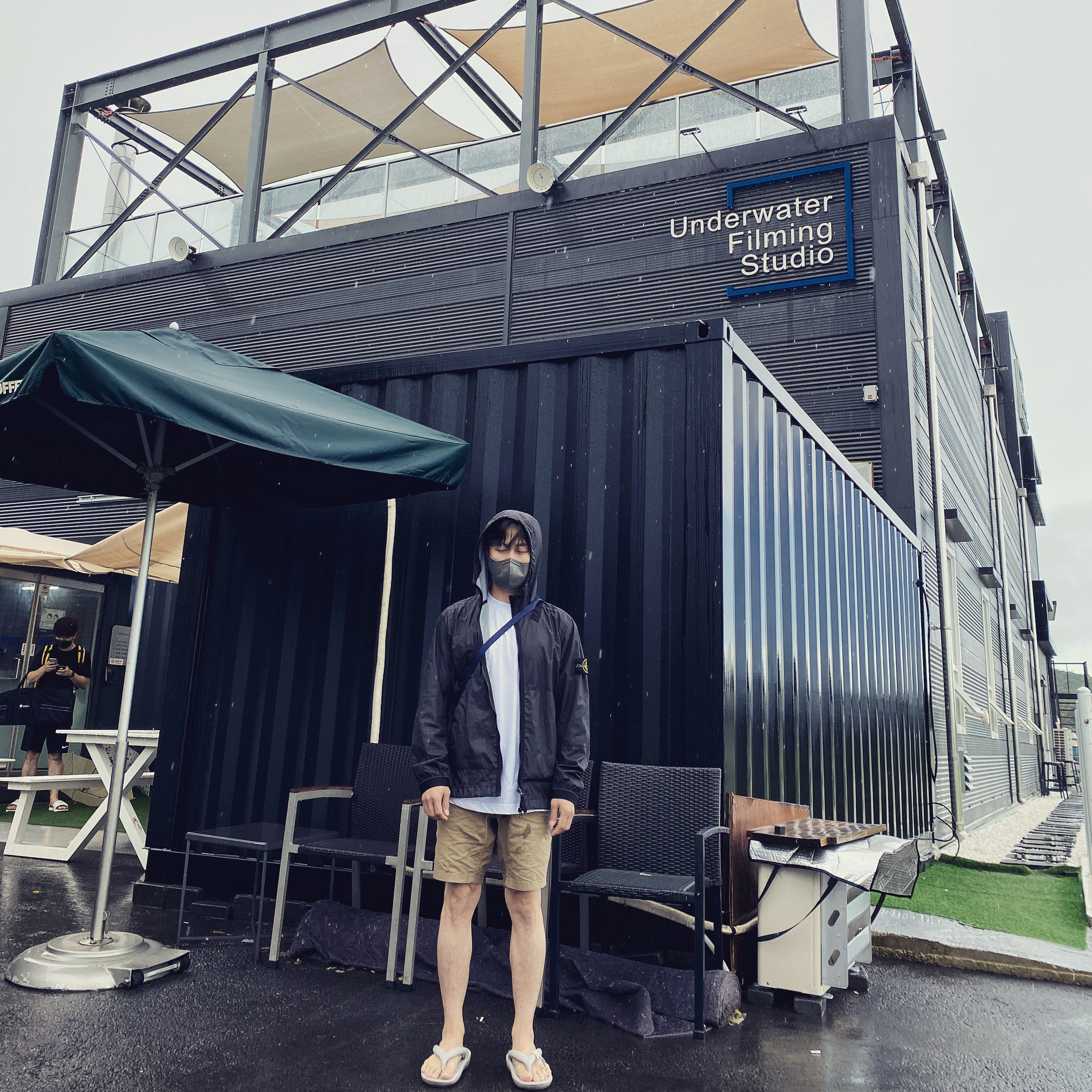 Stone Island 40523 Membrana 3L TC Jacket Black - 21SS 착용 스타일