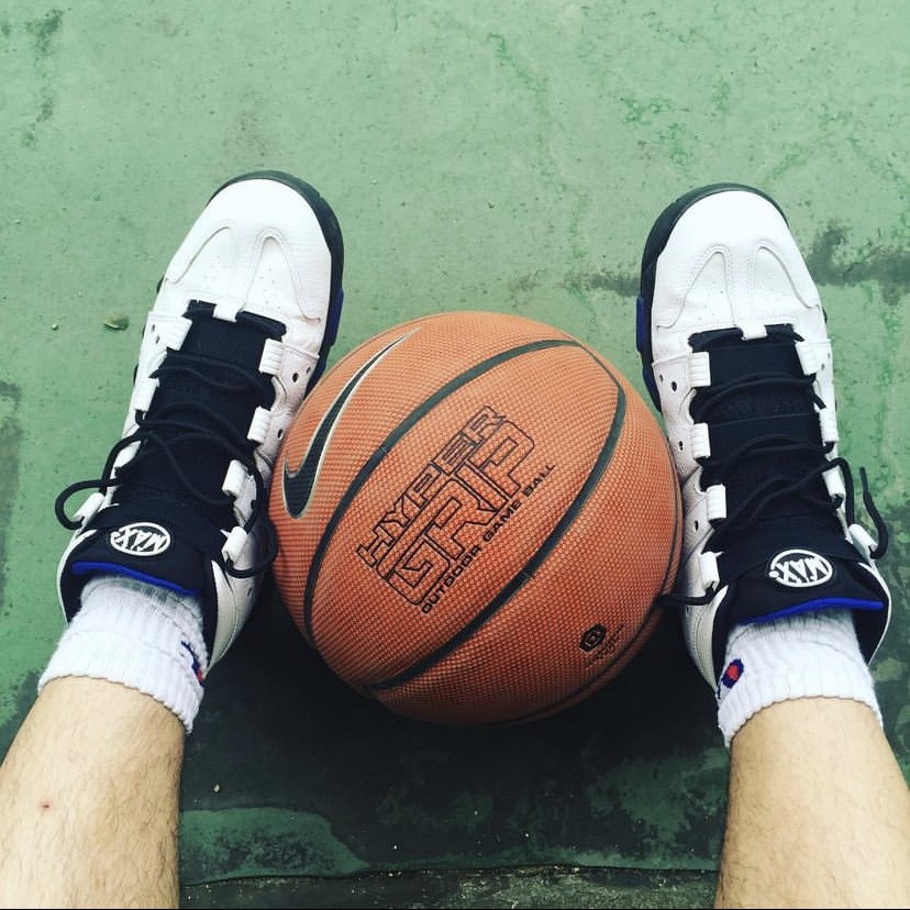 Nike Air Max 2 CB 94 White Purple Black 2015 착용 스타일