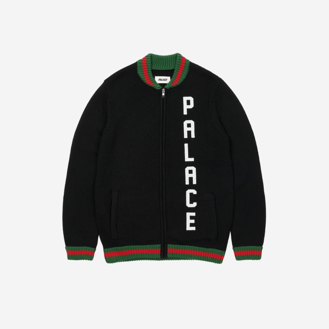 Palace Vert Knit Black - 21FW 상세 이미지 1