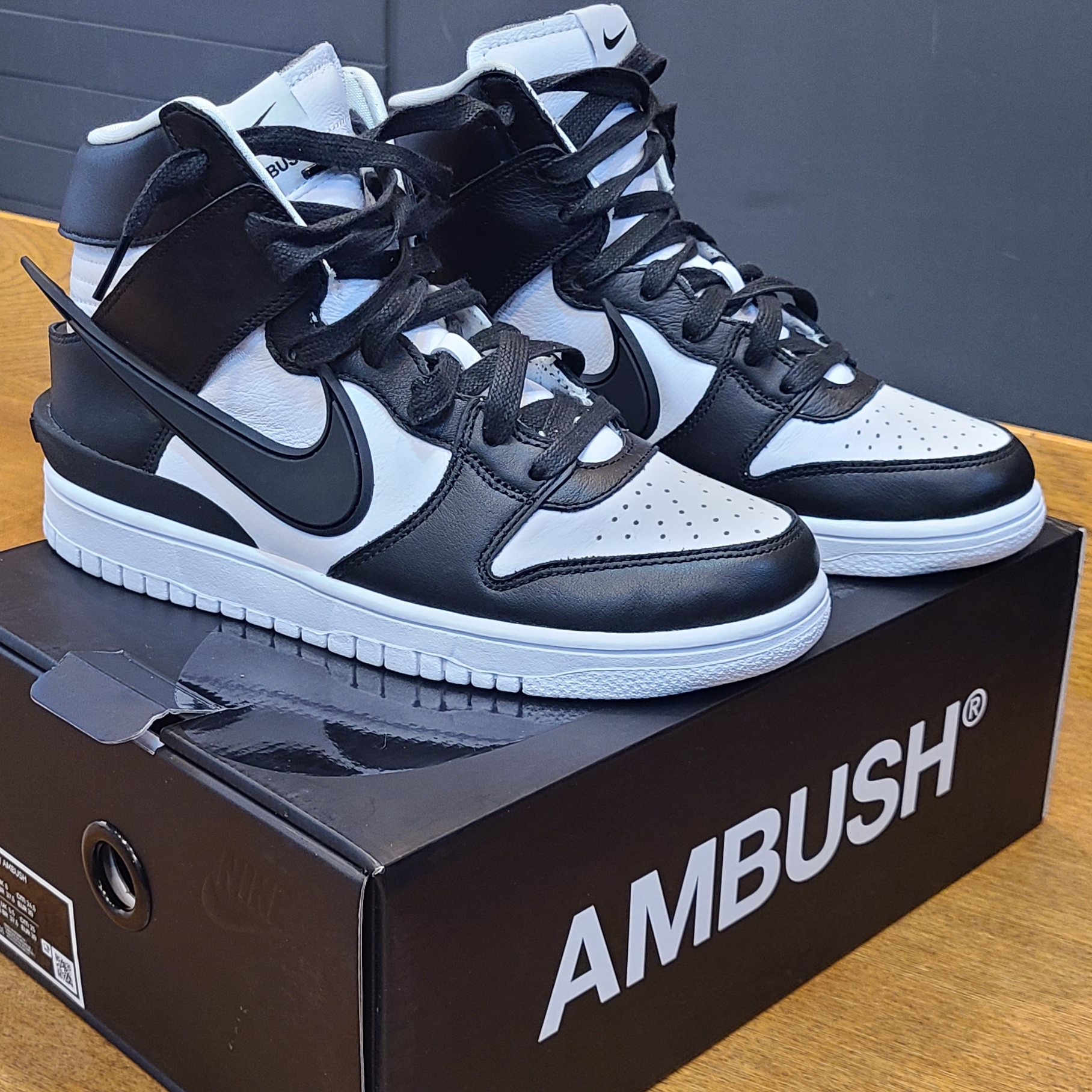 Nike x Ambush Dunk High Black 착용 스타일