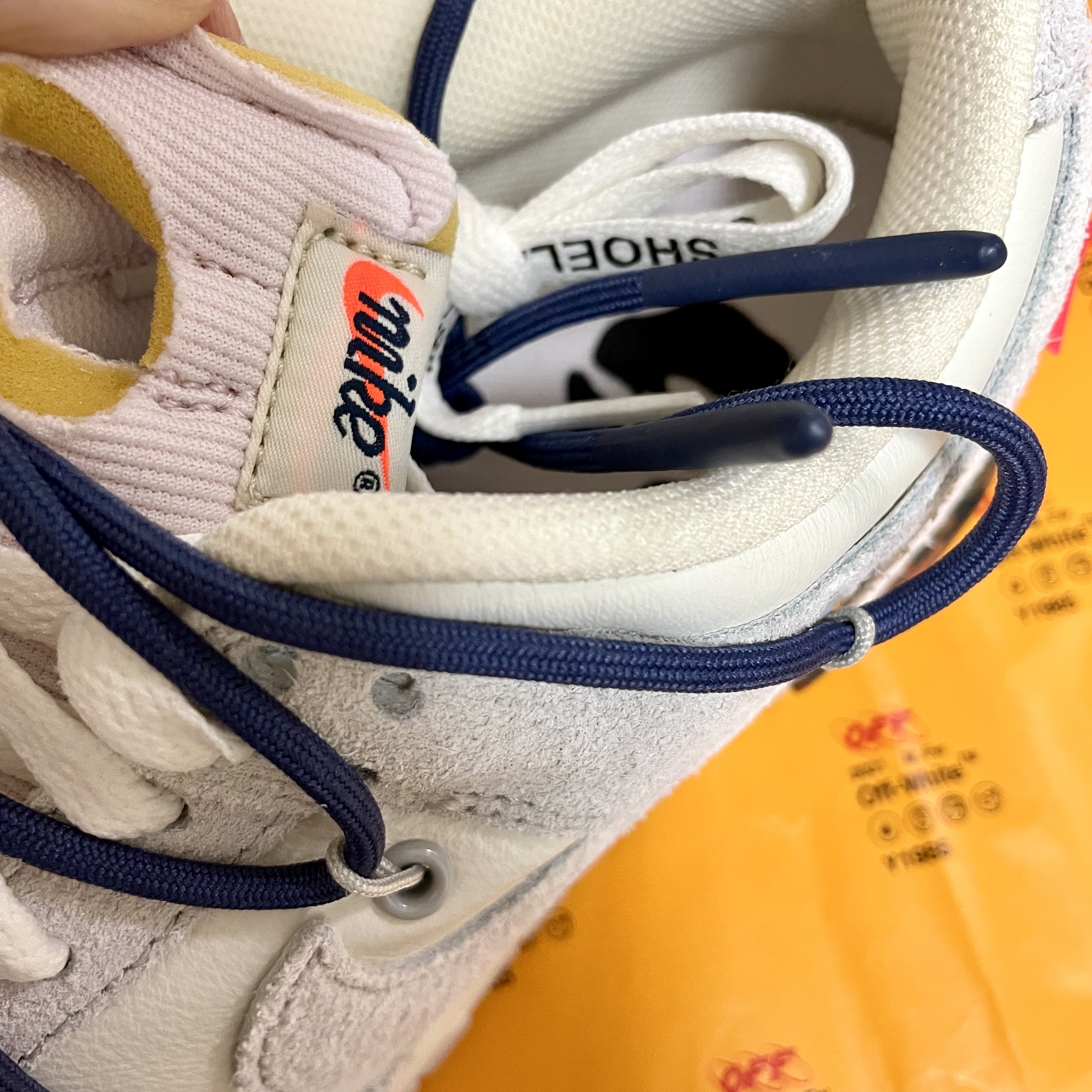 Nike x Off-White Dunk Low The 50 - Lot 18 착용 스타일 - 3
