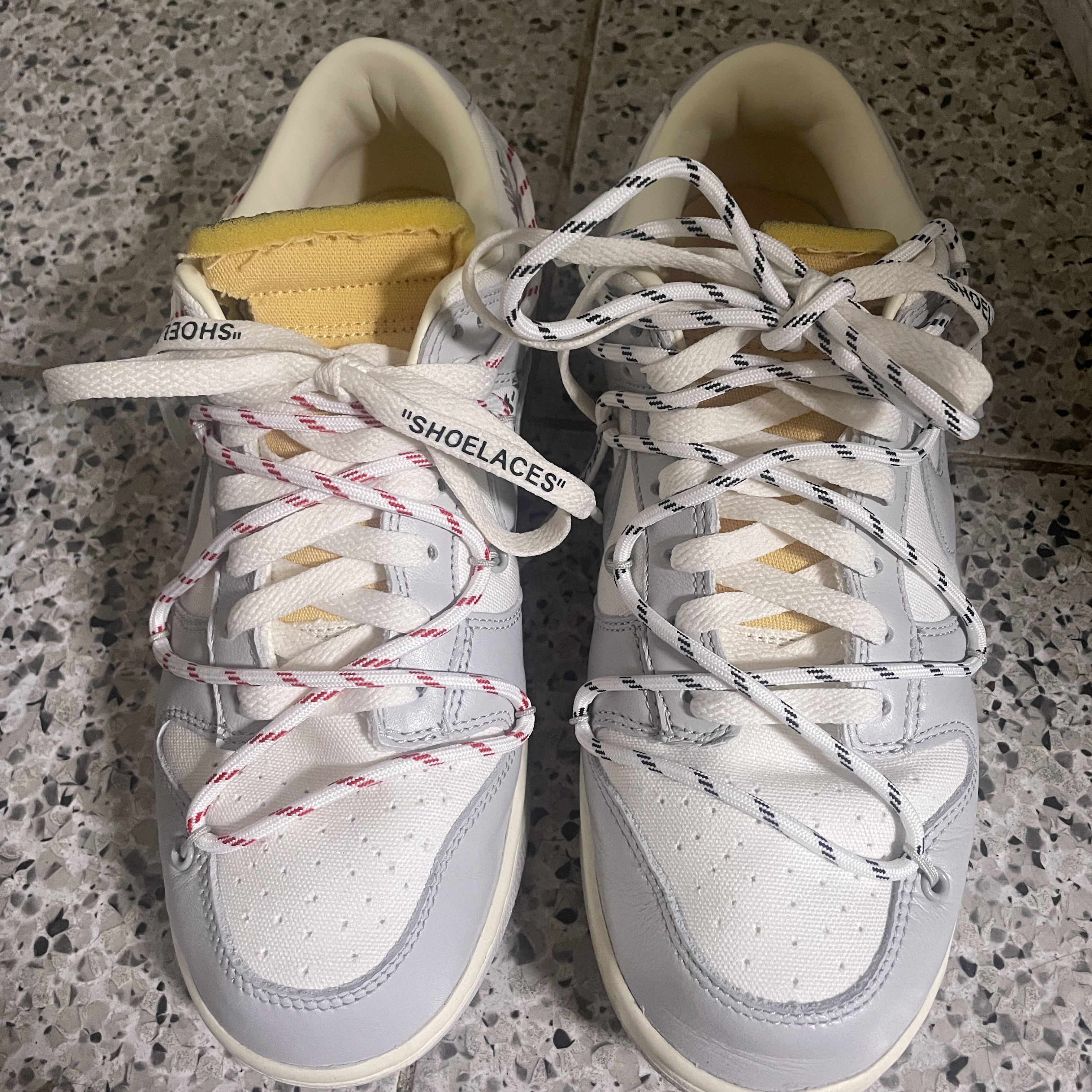 Nike x Off-White Dunk Low The 50 - Lot 46 착용 스타일
