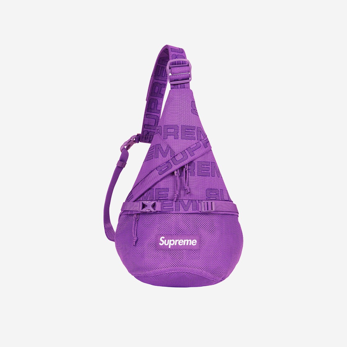 Supreme Sling Bag Purple - 21FW 상세 이미지 1