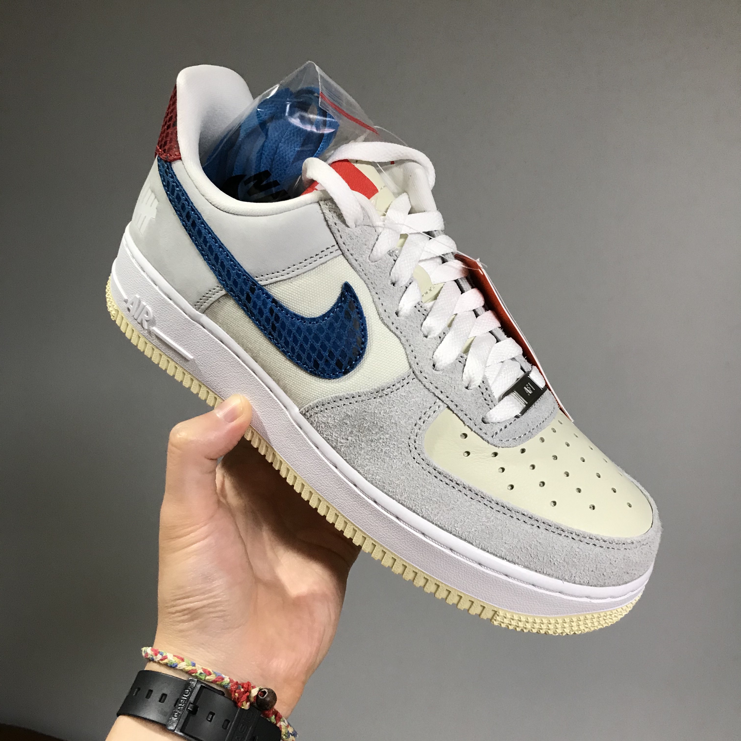 Nike x Undefeated Air Force 1 Low SP 5 On It 착용 스타일 - 2