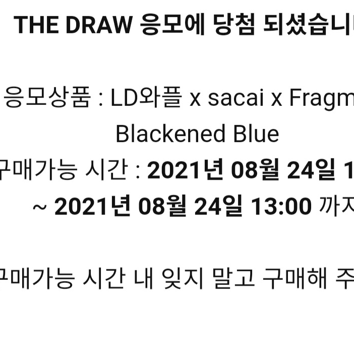 Nike x Sacai x Fragment LDWaffle Blackened Blue 착용 스타일