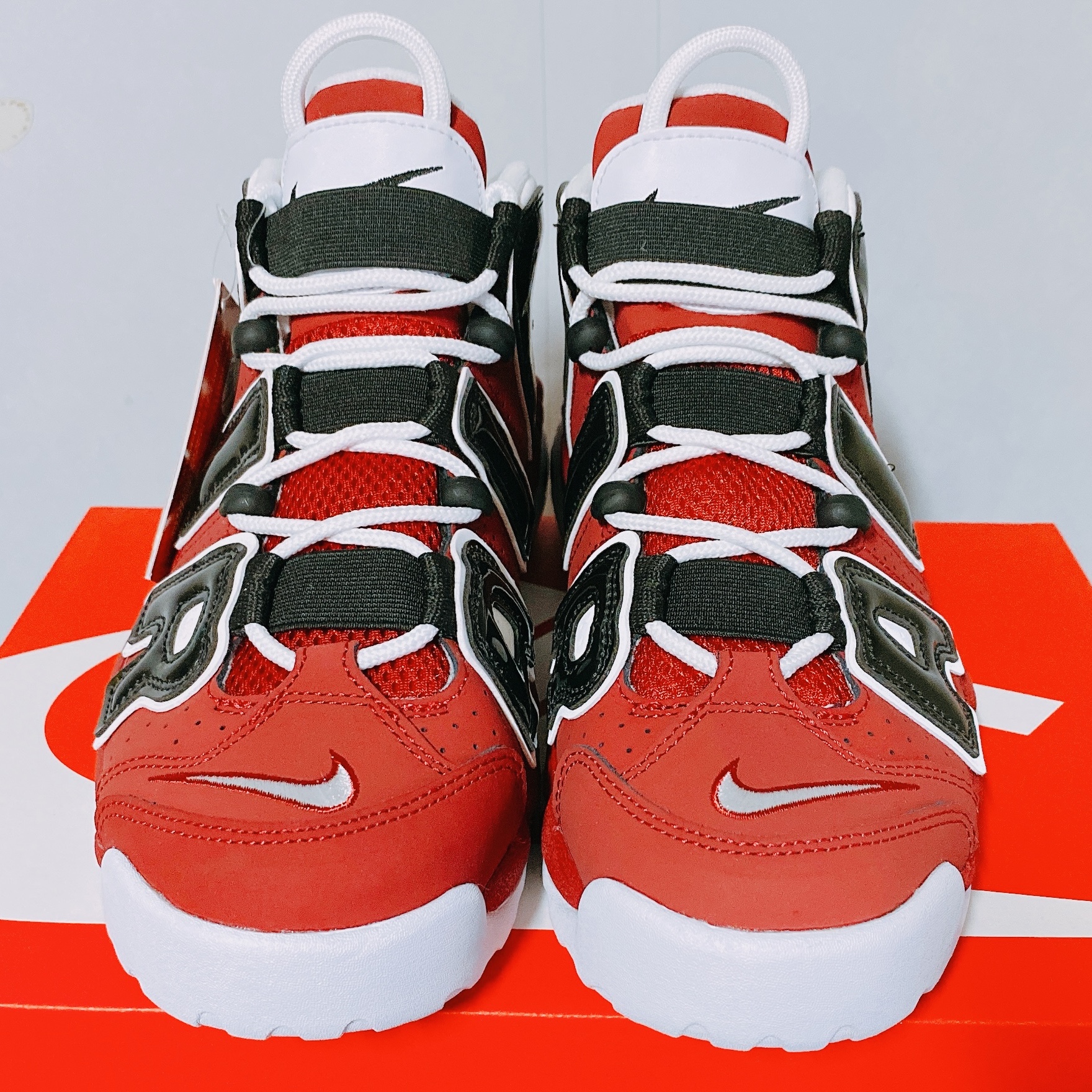 Nike Air More Uptempo 96 Bulls 2021 착용 스타일 - 4