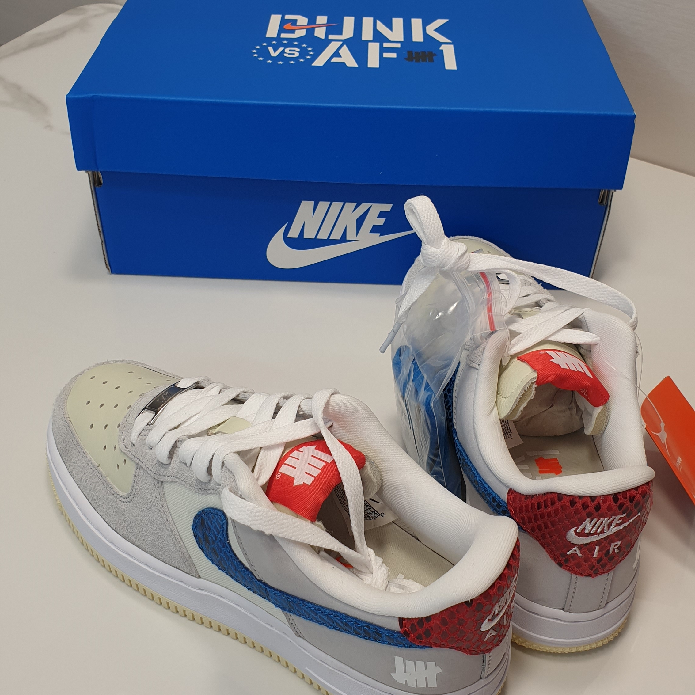 Nike x Undefeated Air Force 1 Low SP 5 On It 착용 스타일 - 1