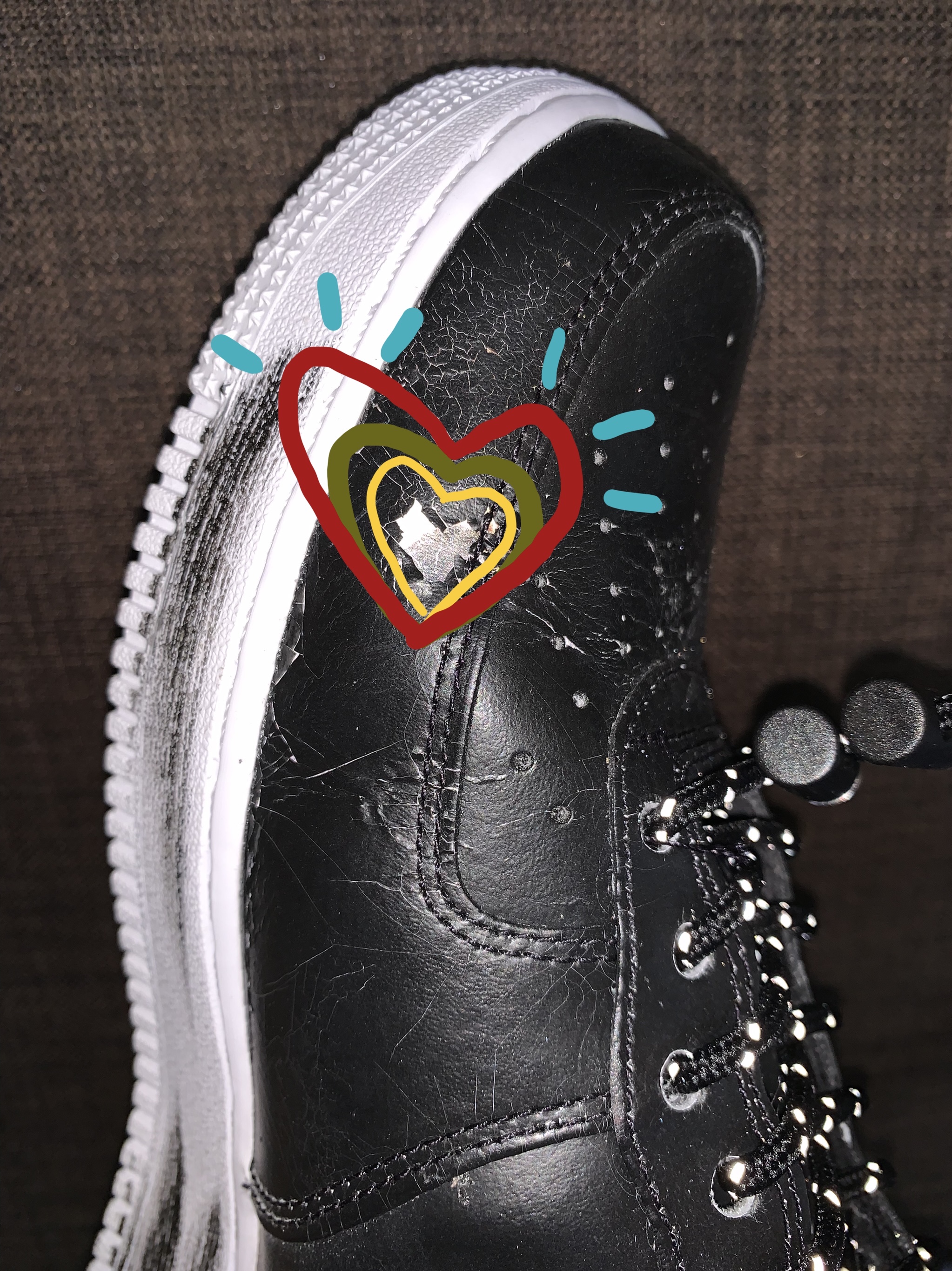 Nike x Peaceminusone Air Force 1 Low Para-Noise 착용 스타일