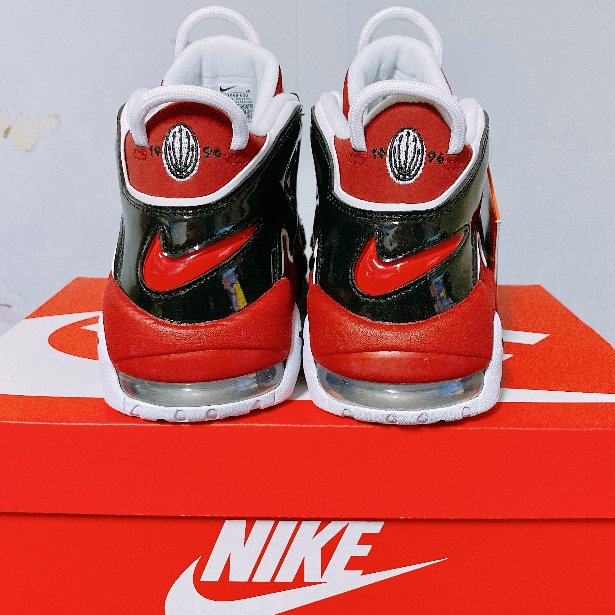 Nike Air More Uptempo 96 Bulls 2021 착용 스타일 - 3
