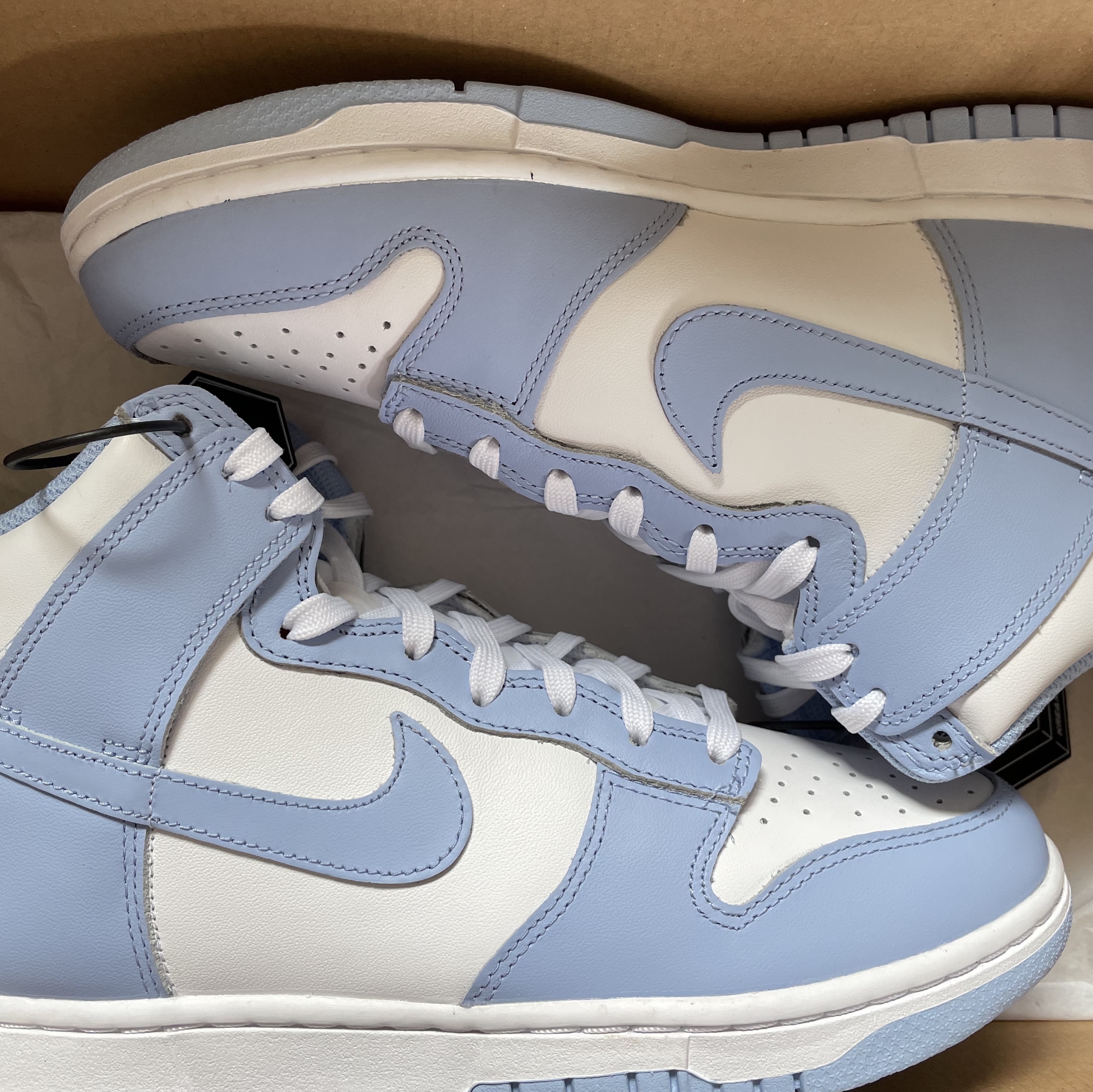 (W) Nike Dunk High Aluminum 착용 스타일