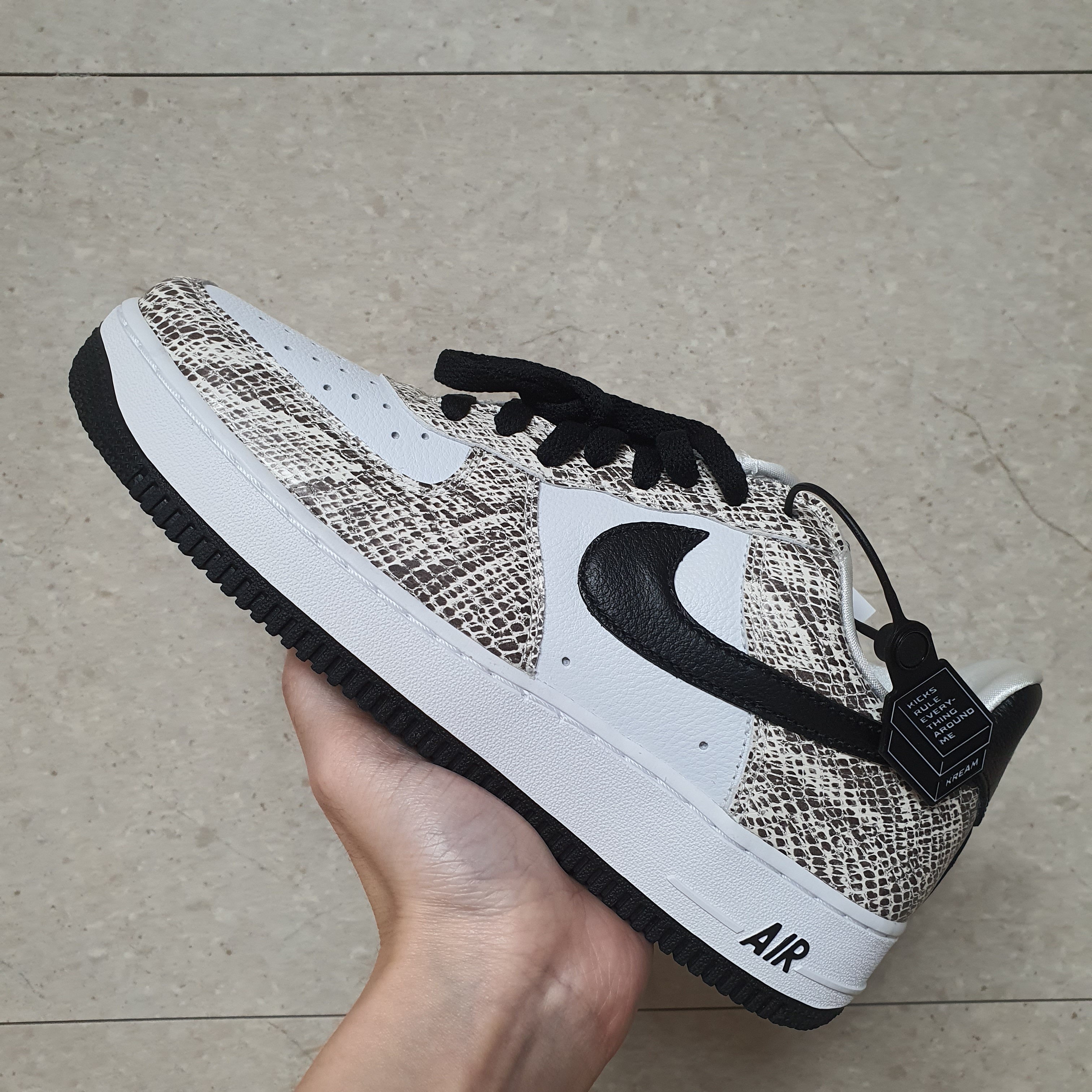 Nike Air Force 1 Low Retro Cocoa Snake 2018 착용 스타일
