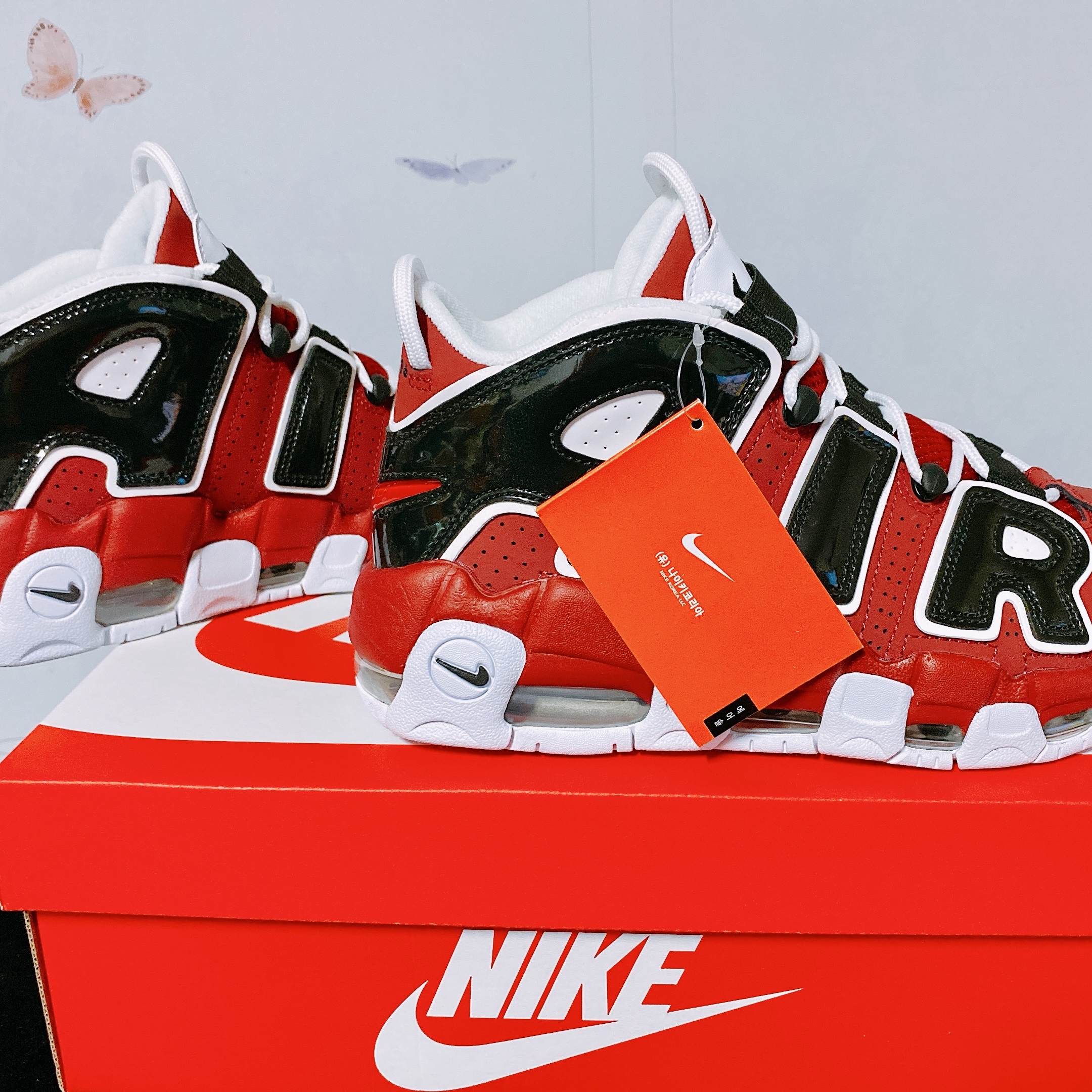 Nike Air More Uptempo 96 Bulls 2021 착용 스타일 - 2