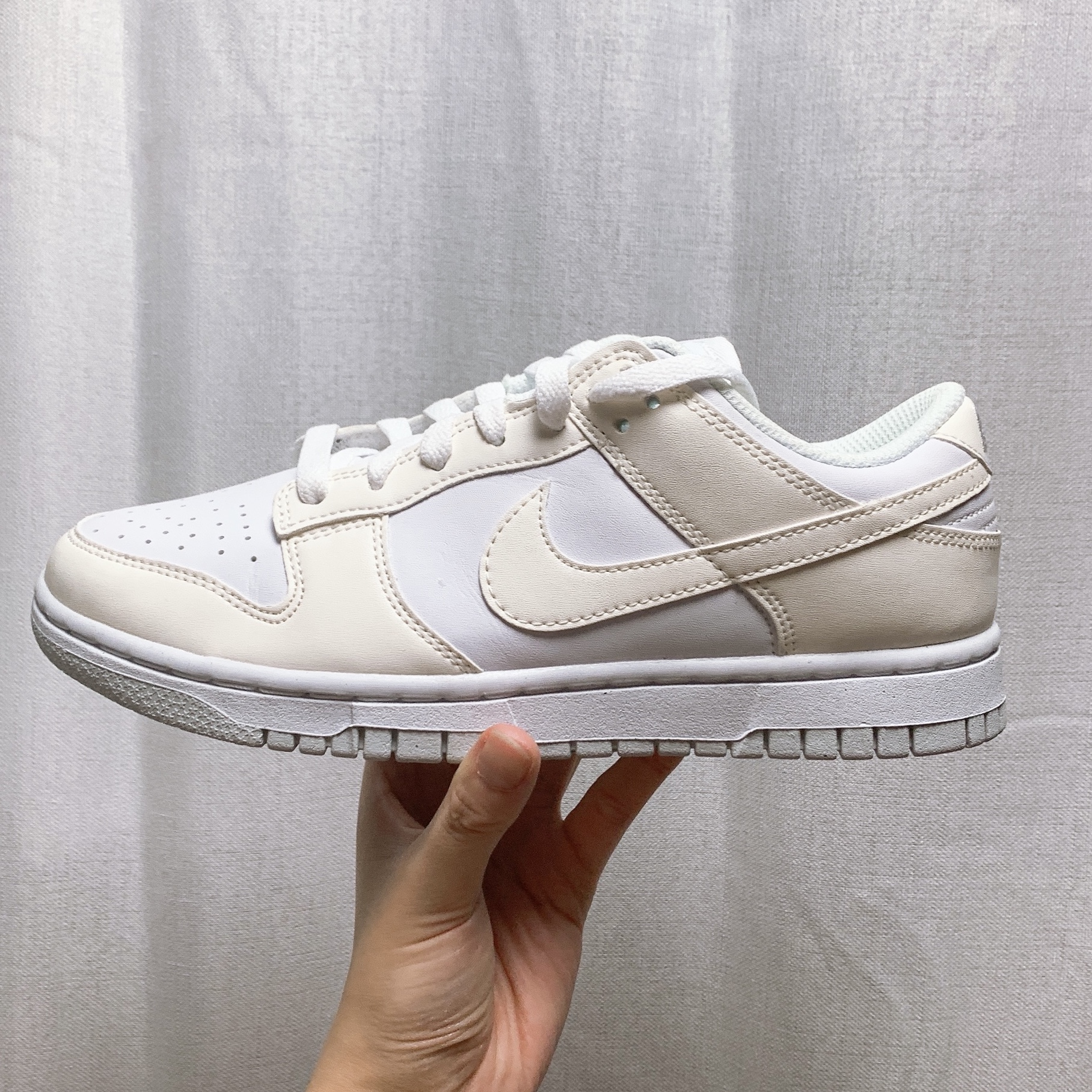 (W) Nike Dunk Low Next Nature Sail 착용 스타일 - 2