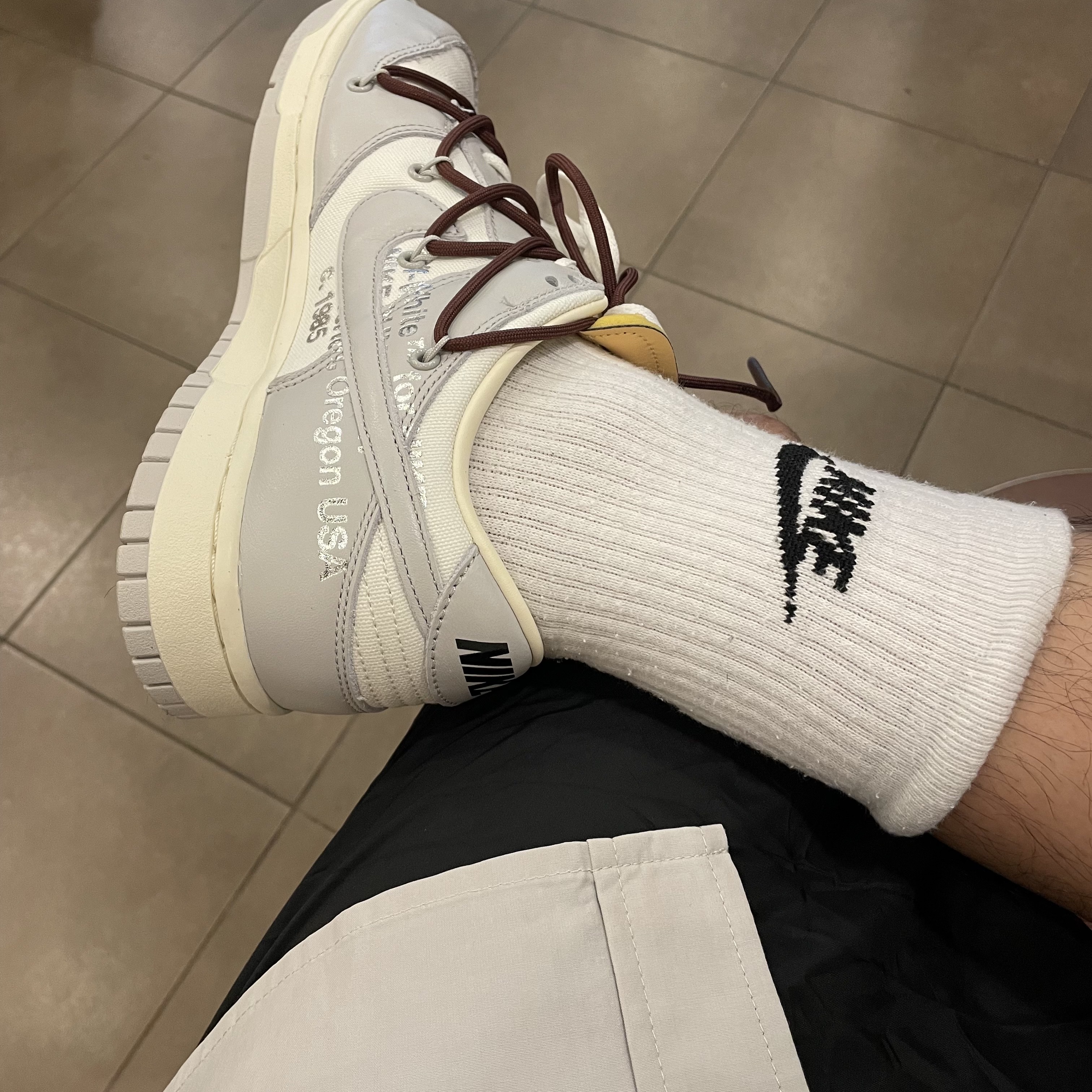 Nike x Off-White Dunk Low The 50 - Lot 46 착용 스타일