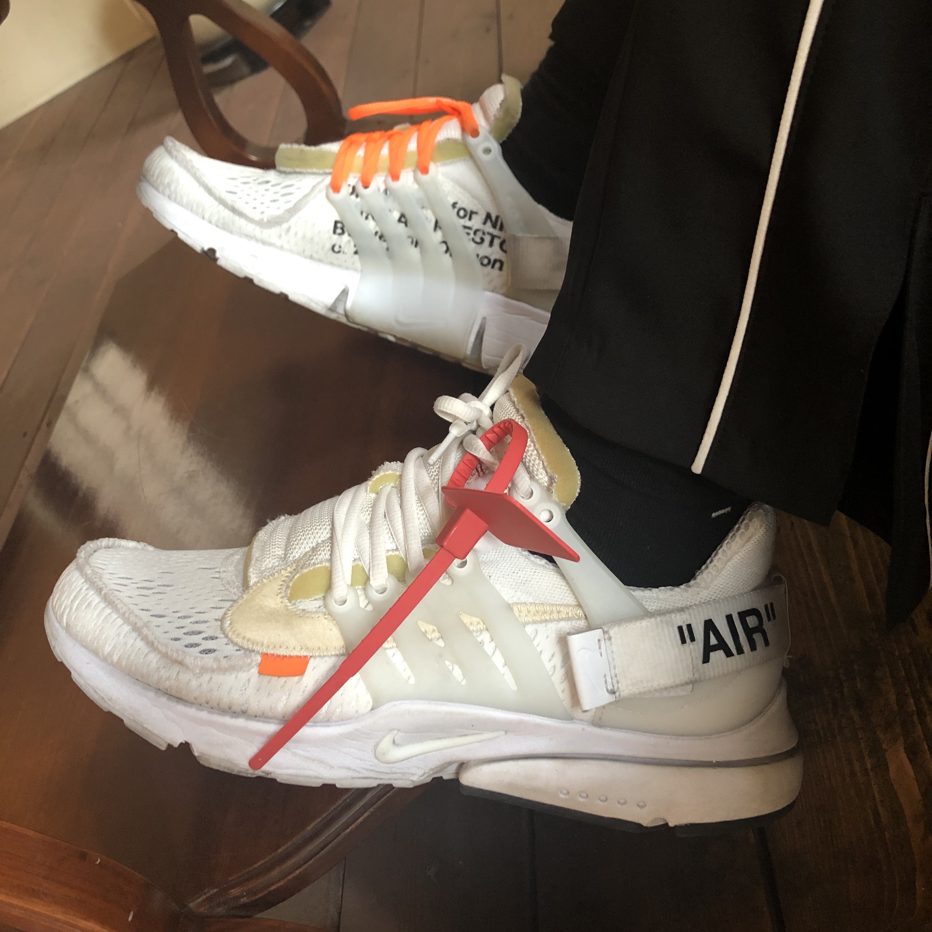 Nike x Off-White Air Presto White 착용 스타일