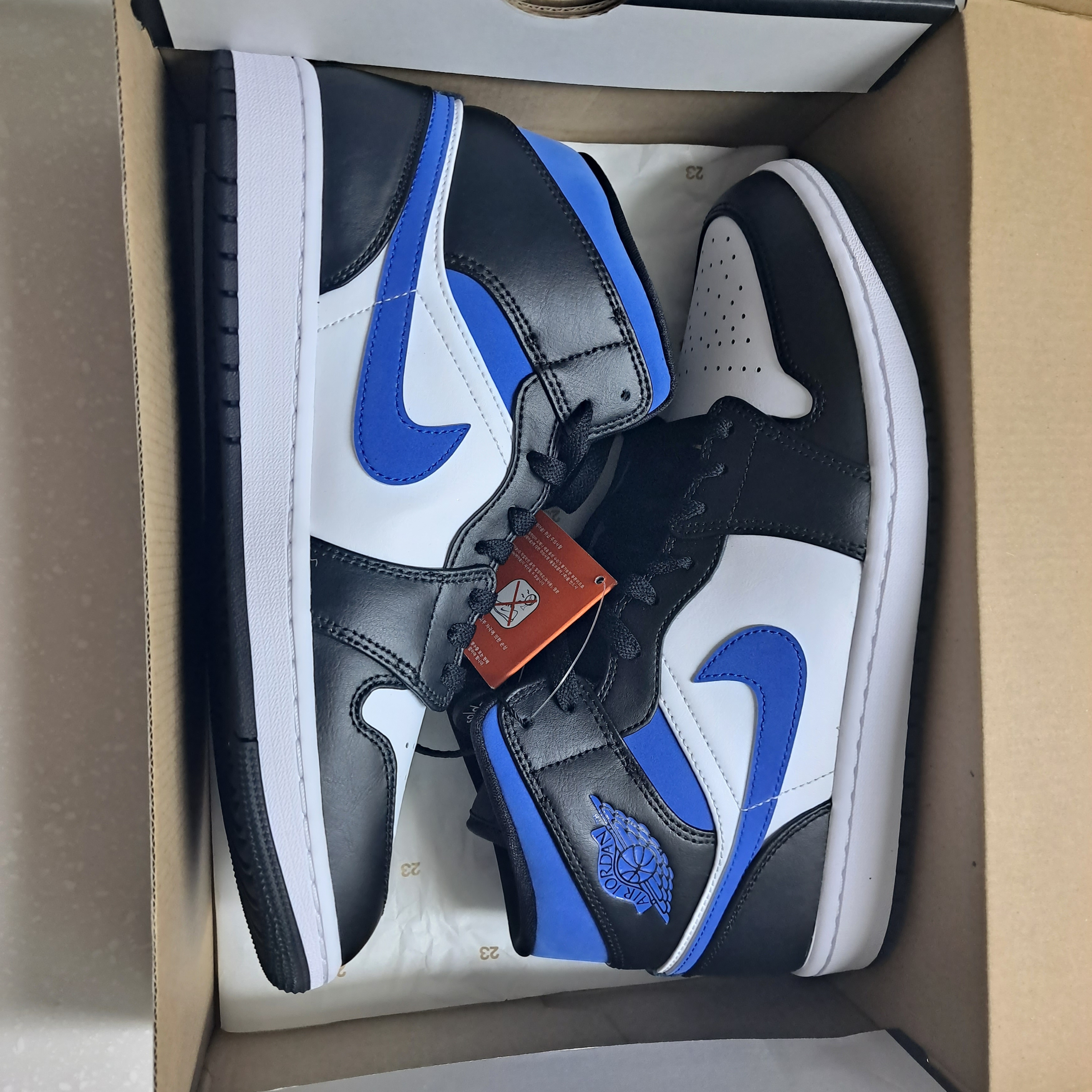 Jordan 1 Mid Racer Blue 착용 스타일