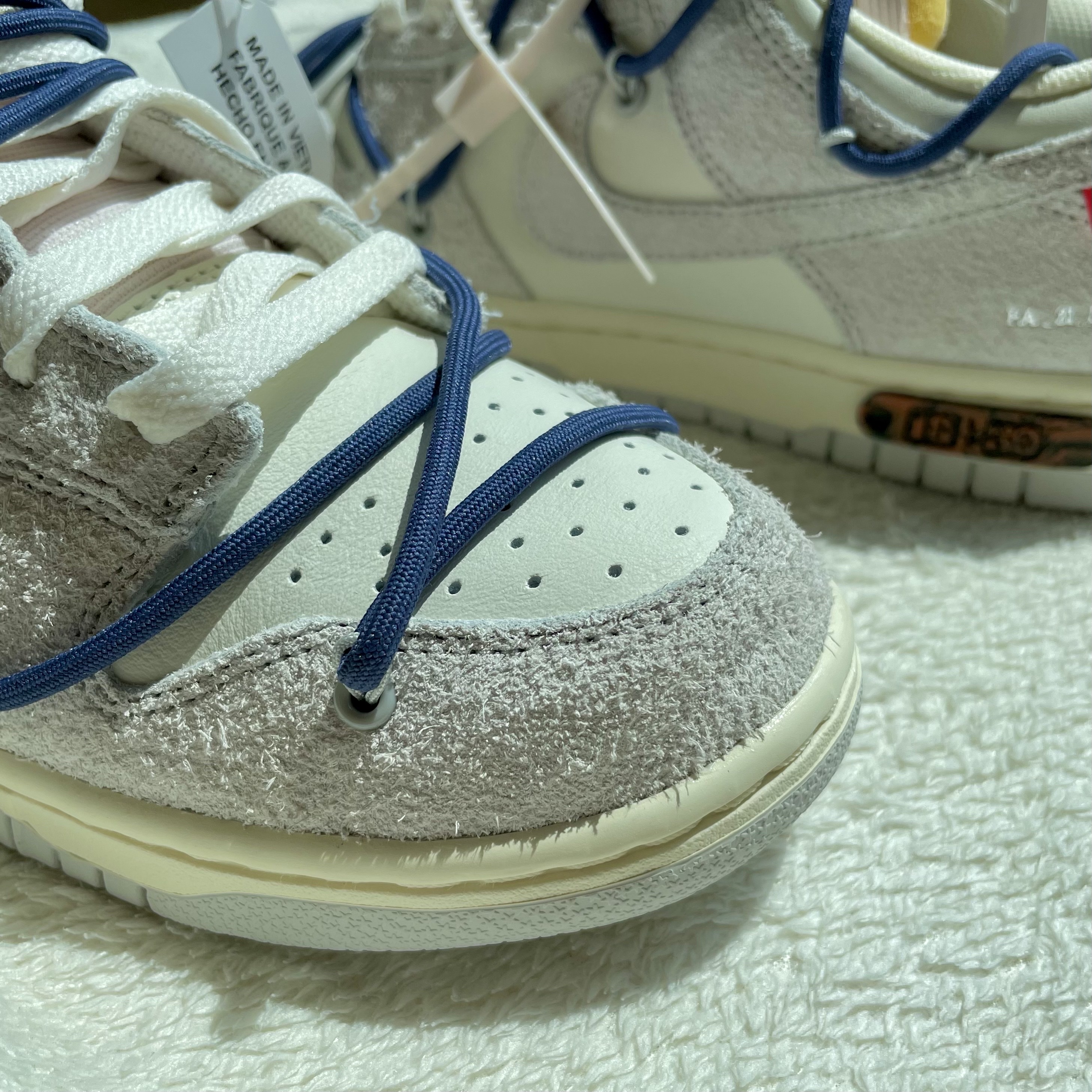 Nike x Off-White Dunk Low The 50 - Lot 18 착용 스타일 - 1