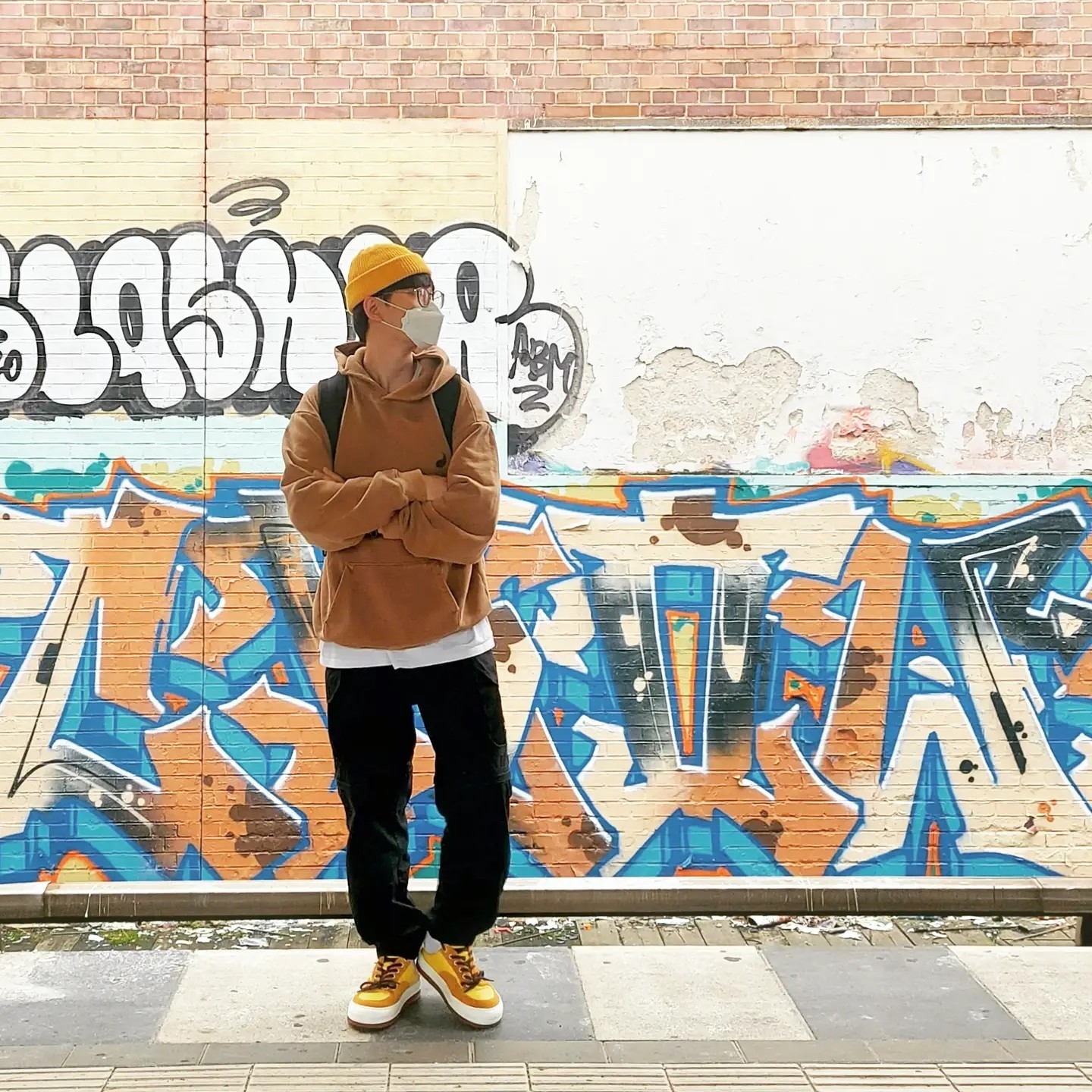 Supreme Mesh Pocket Belted Cargo Pants Black - 21SS, Stussy x Our Legacy Yin Yang Pig. Dyed Hood Caramel 착용 스타일 - 2