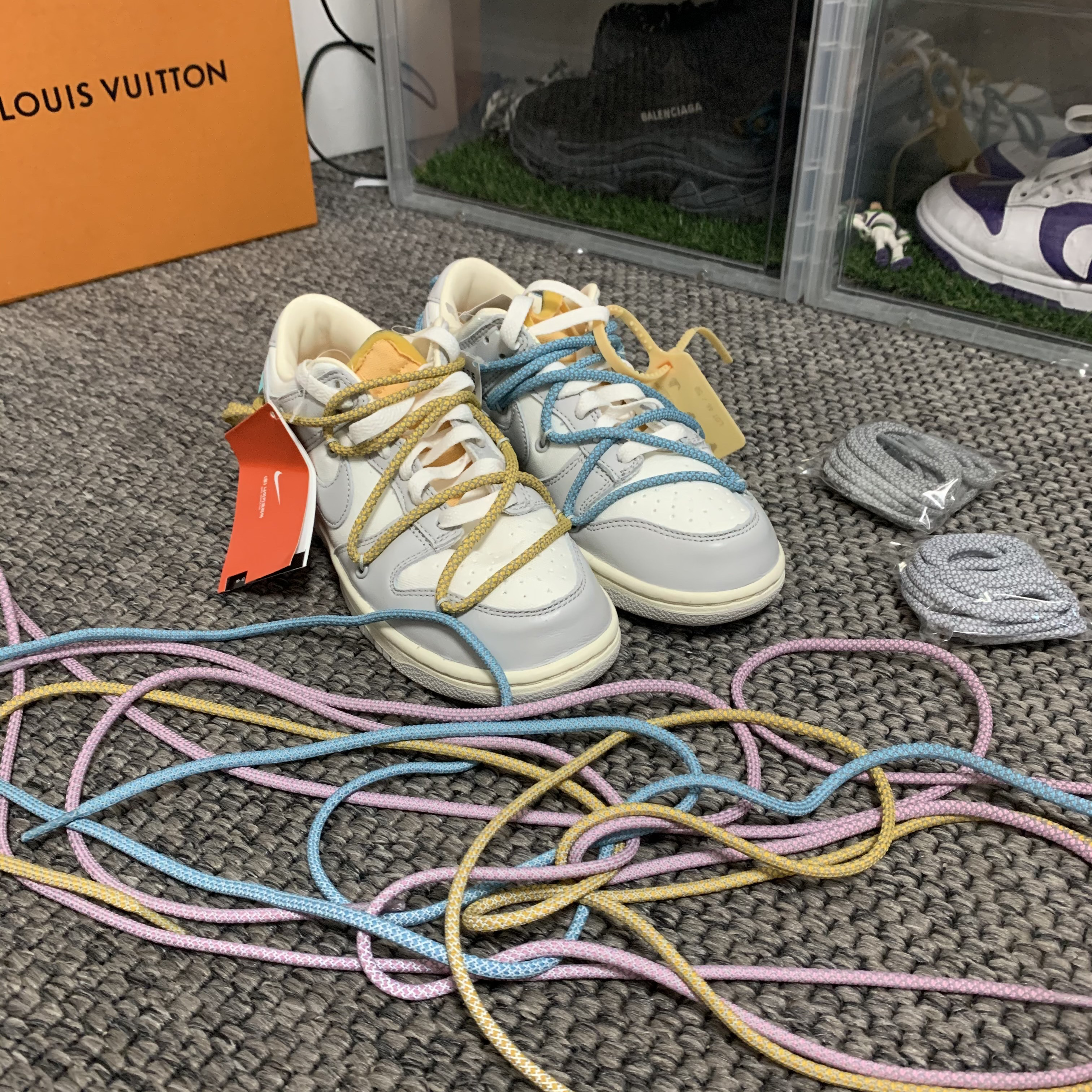 Nike x Off-White Dunk Low The 50 - Lot 46 착용 스타일 - 1