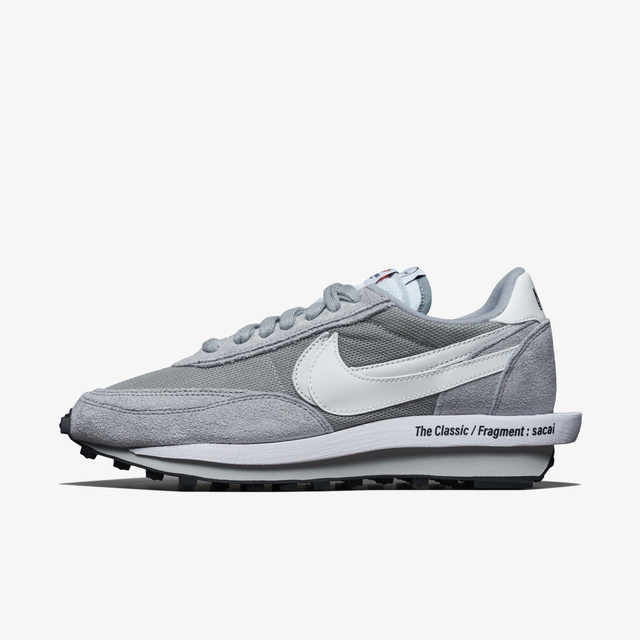 Nike x Sacai x Fragment LDWaffle Light Smoke Grey 착용 스타일