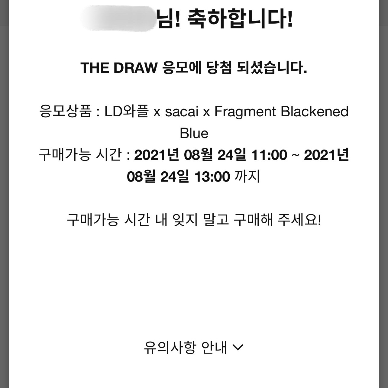 Nike x Sacai x Fragment LDWaffle Blackened Blue 착용 스타일