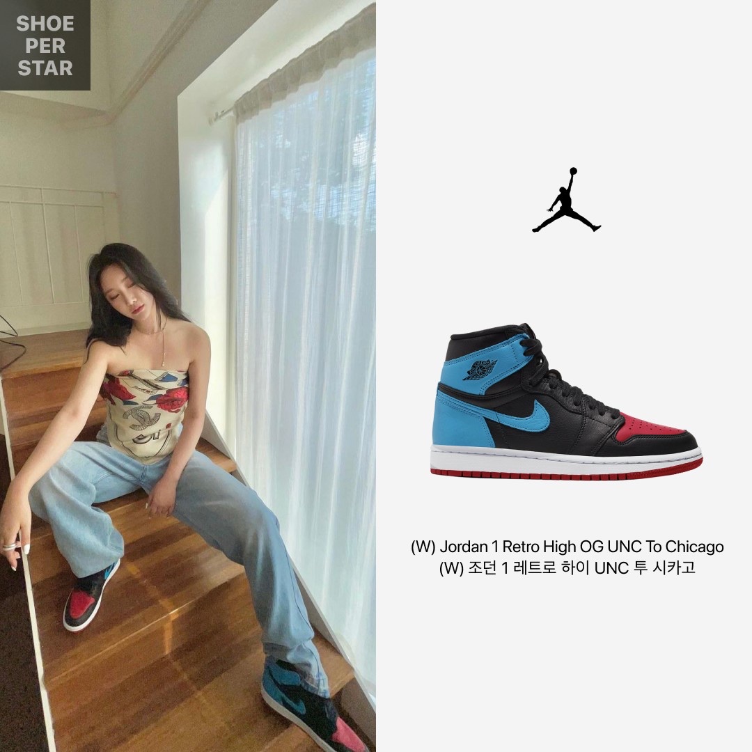 (W) Jordan 1 Retro High OG Lucky Green, (W) Nike Dunk Low Photon Dust 착용 스타일 - 4