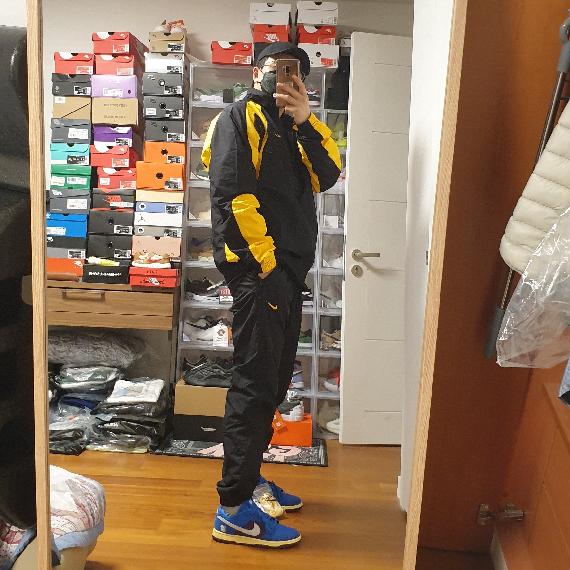 Nike x Drake Nocta Essential Track Jacket - US/EU, Nike x Drake Nocta Essential Track Pants Black - US/EU 착용 스타일 - 3